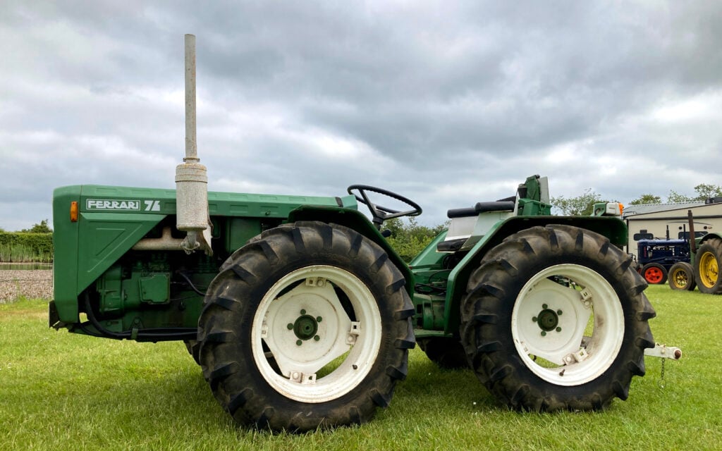 Small and bendy, Ferrari were pioneers of the the articulated tractor