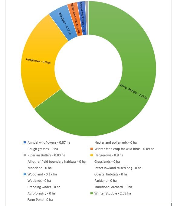 An example of the results the user will receive when they complete the assessment Source: DAERA
