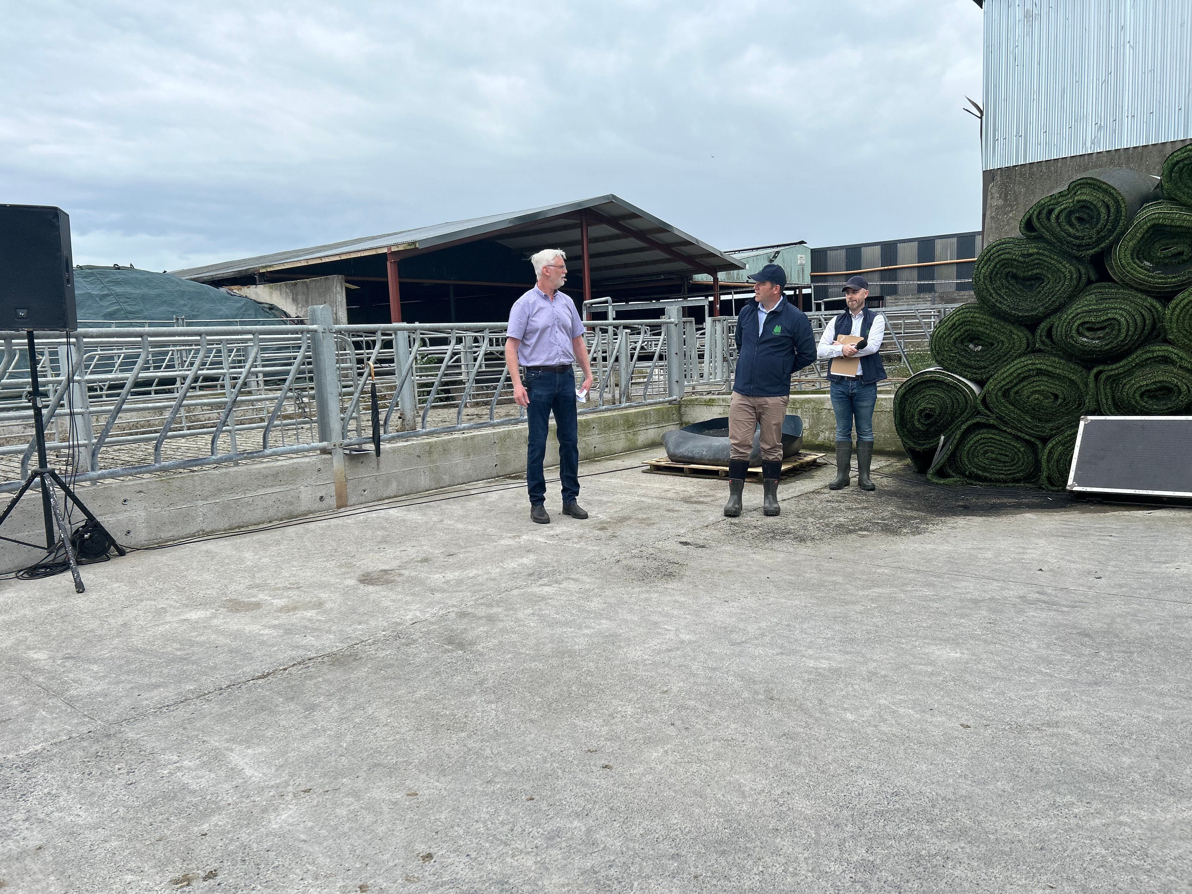 Mark Cassidy and Patrick Gowing from IGA