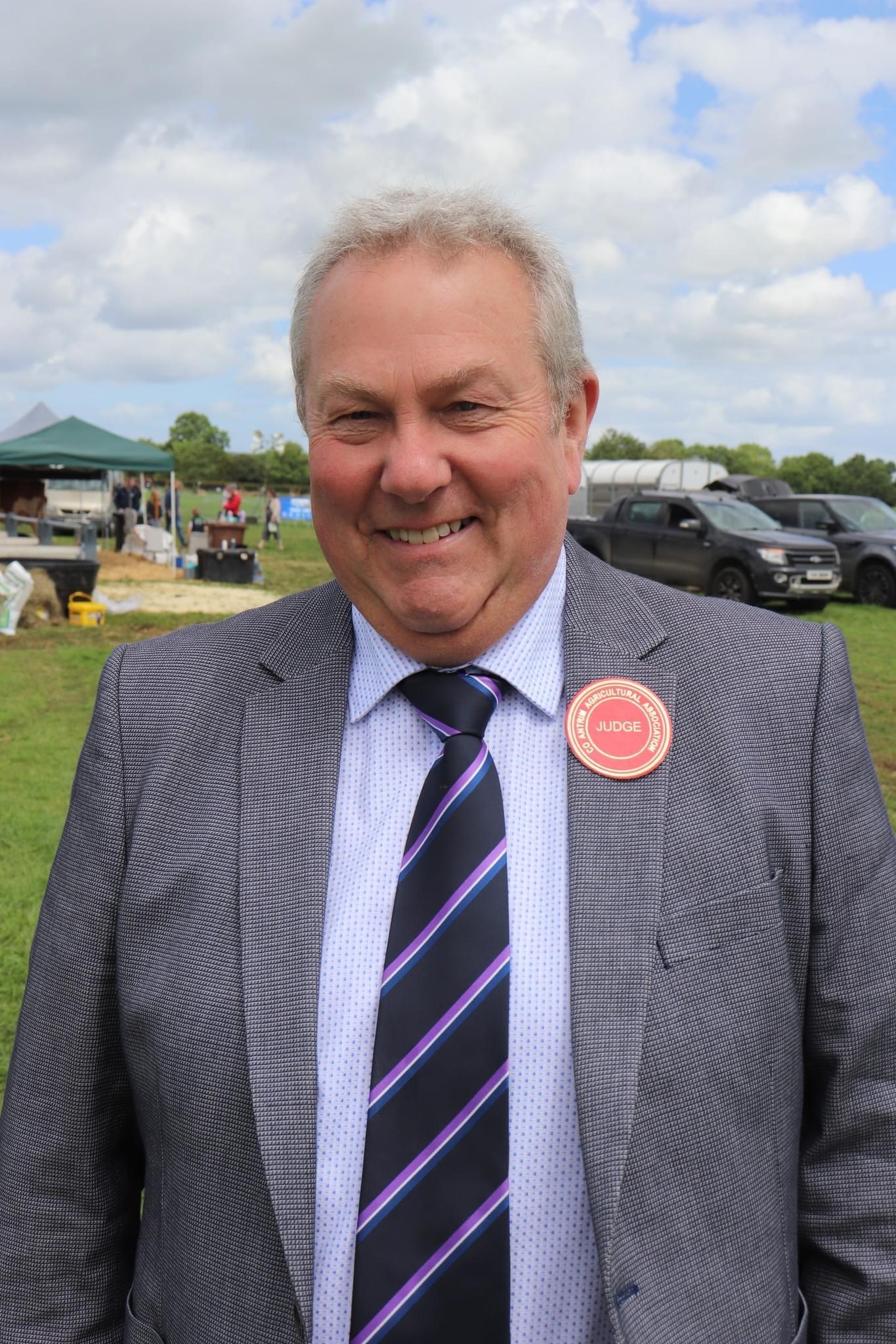 Mark Logan, judge for the 2023 Baileys cow competition
