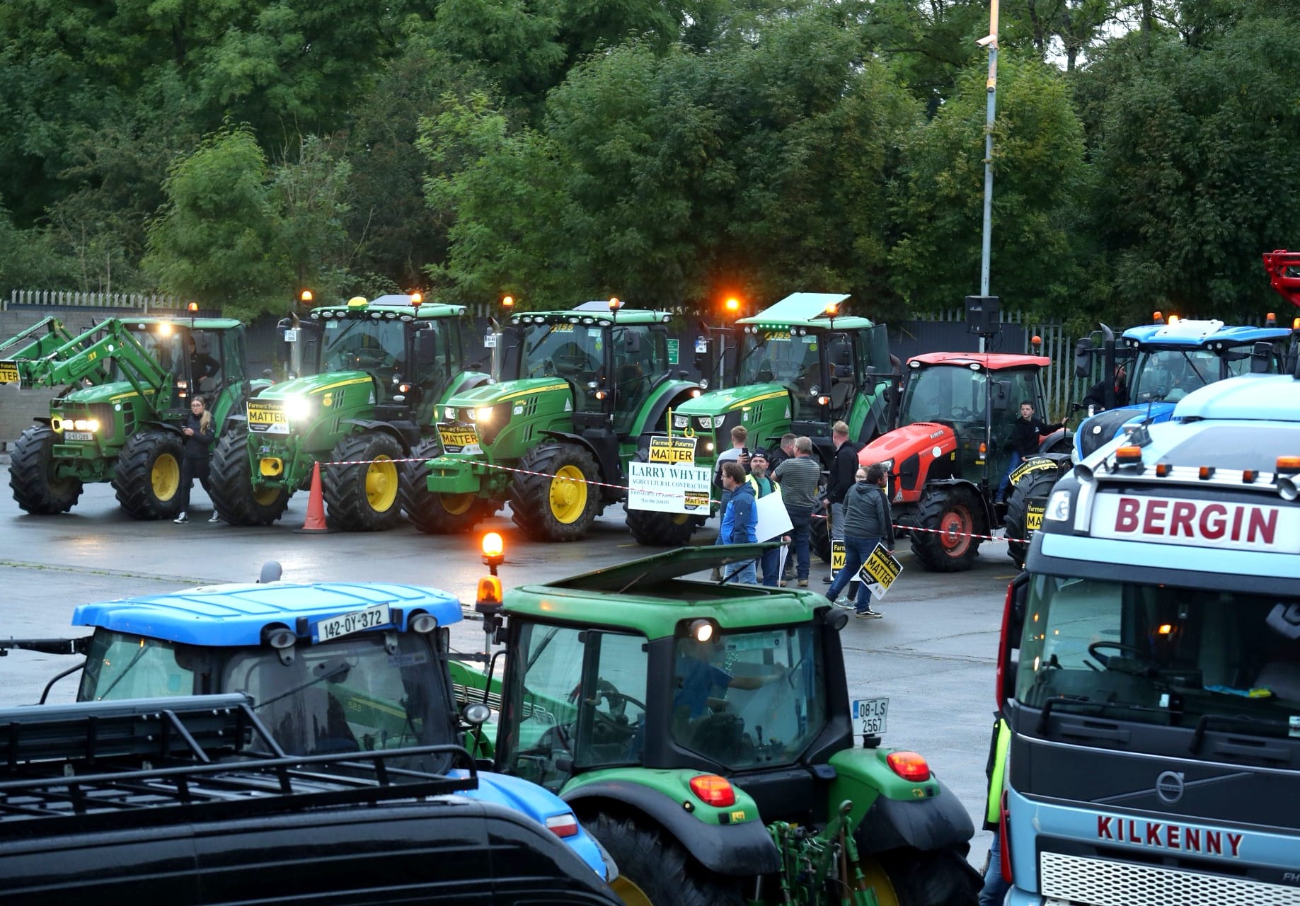 The IFA 'Farmers Futures Matter” rally at Kilkenny Mart Source: @IFAmedia 