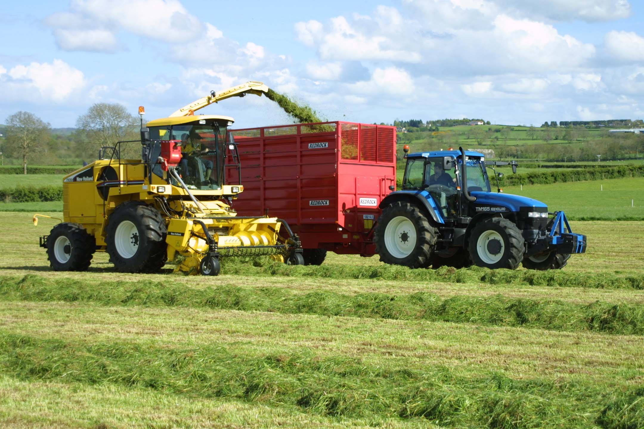 "Snatch and grab" using half loads on less favourable ground conditions. Source: DAERA