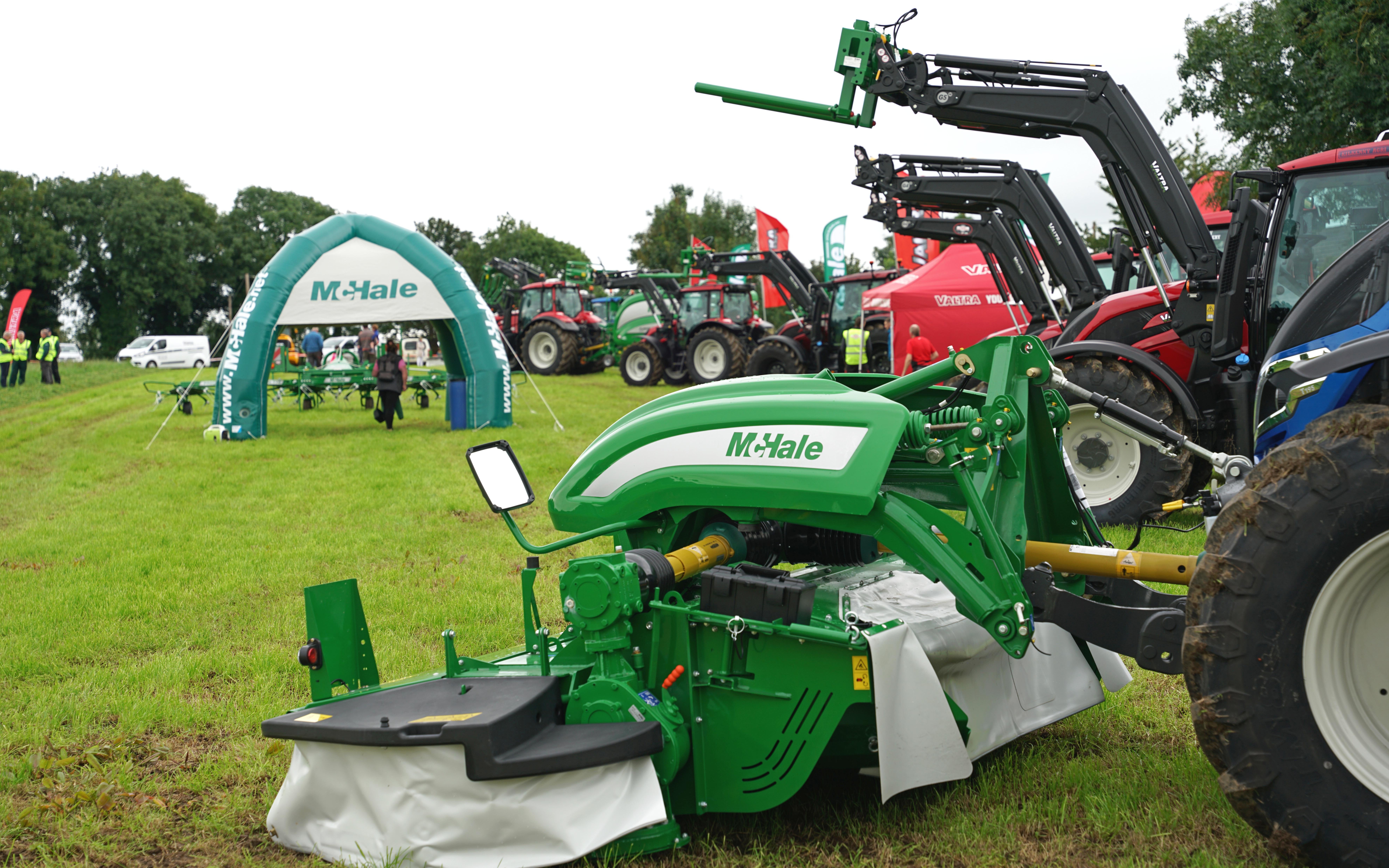 Despite the threat of yet more rain, the demo attracted a lot of interest