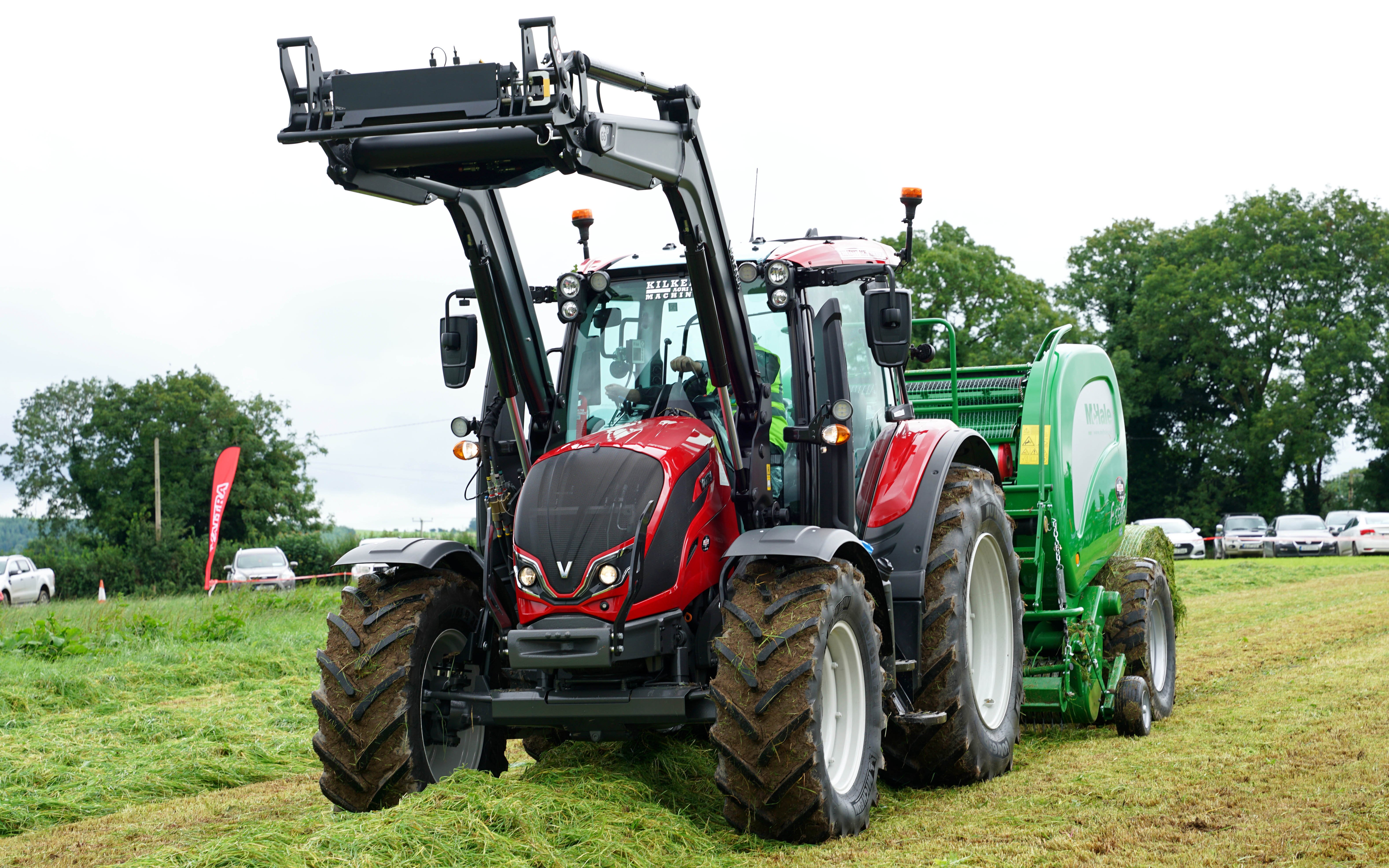 The N series is Valtra's most popular range with the N175 being its bestseller. The N155 is shown here