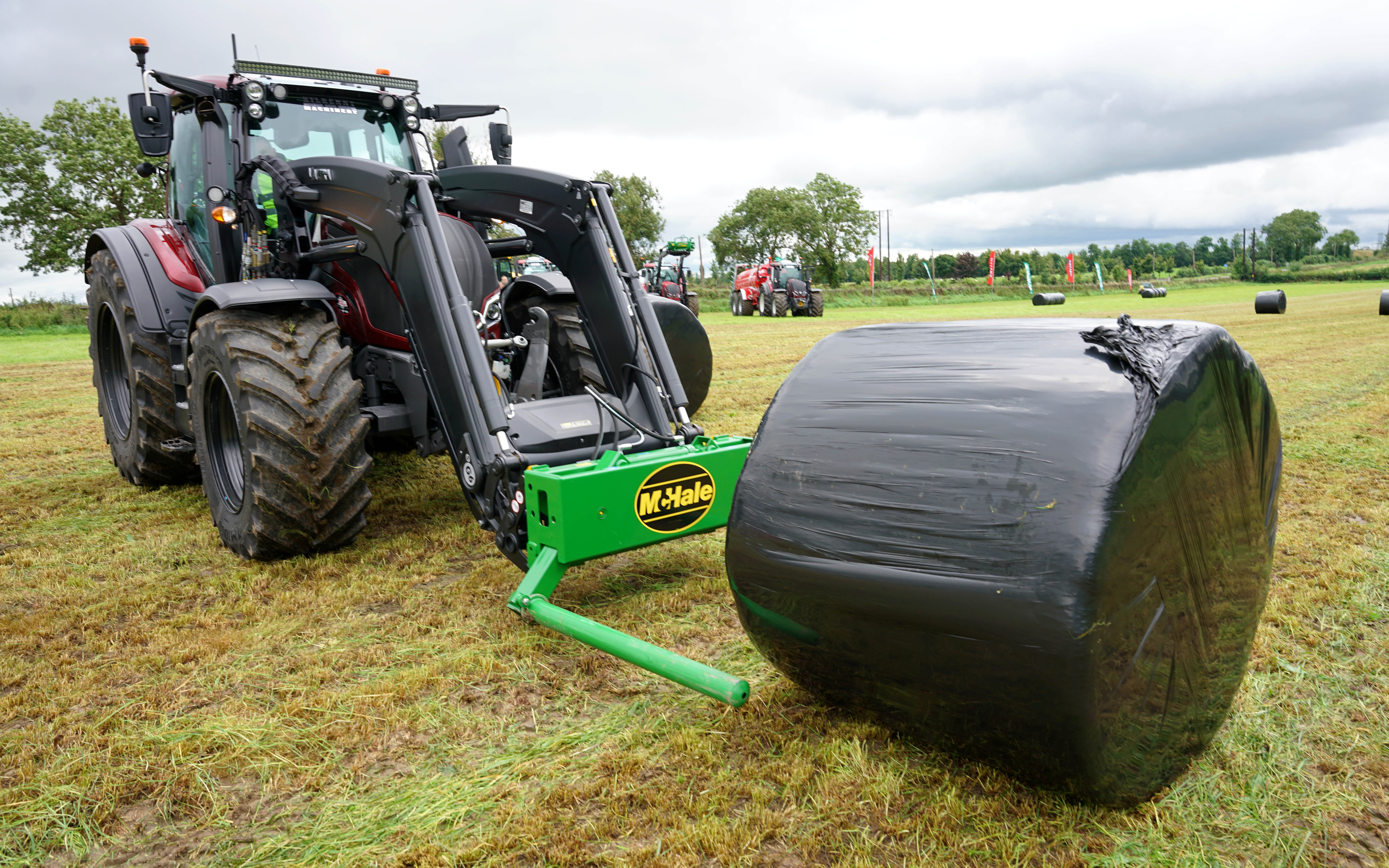 Bale handlers were one of McHale's first products when they turned their hand to manufacturing, and they are still making them today