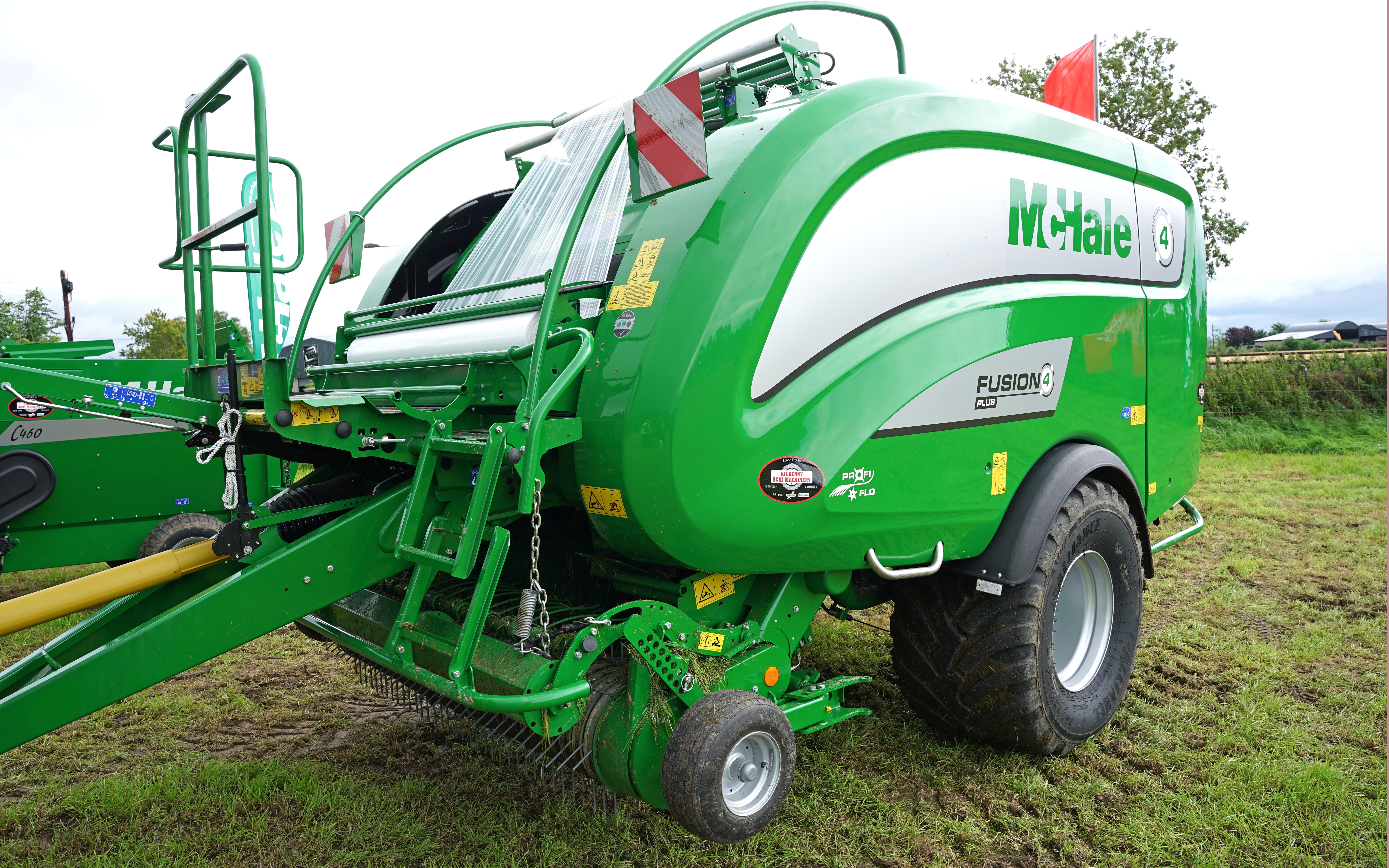 The latest Fusion 4 combination baler has an increased work rate and ISOBUS connectivity