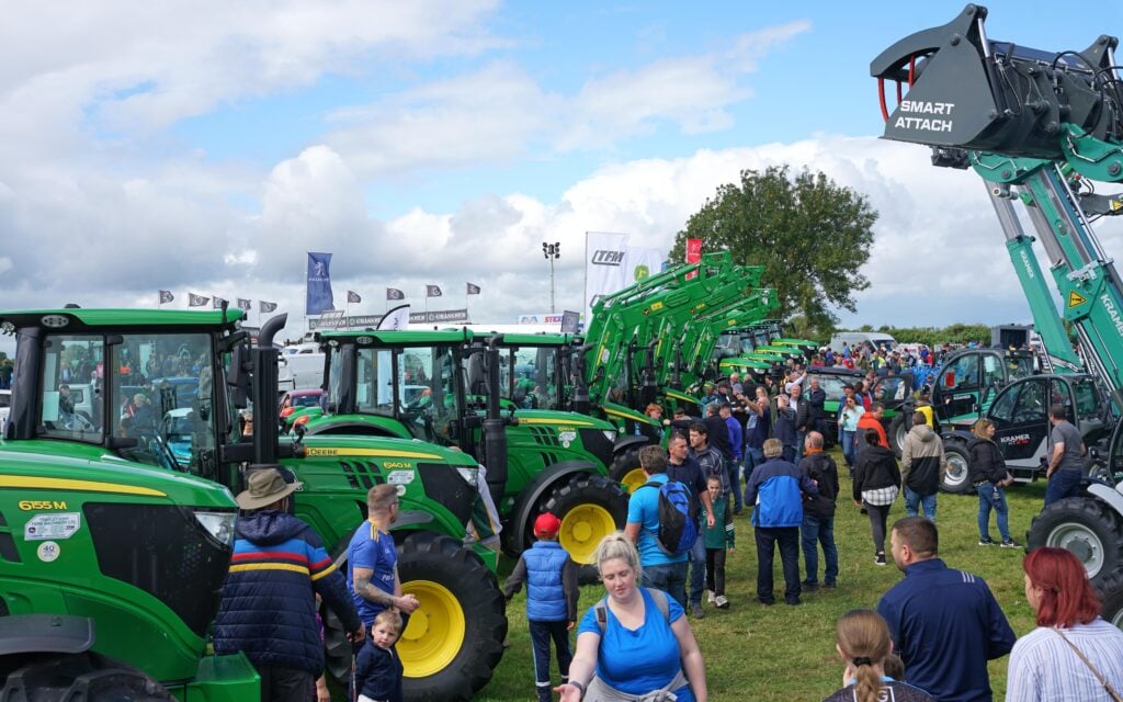 John Deere tractors had a strong representation thanks to the efforts of TFM