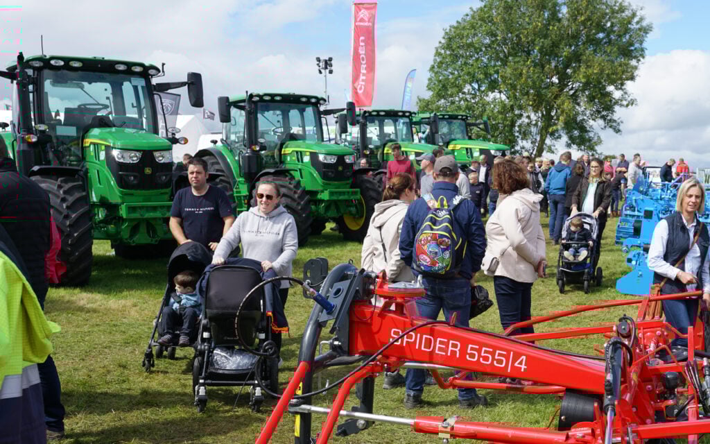 John Deere keeps itself to the forefront with a strong presence at major shows