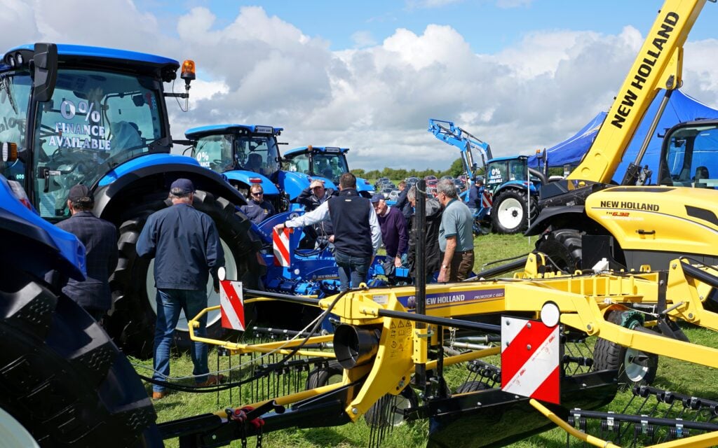 New Holland is currently promoting 0% finance on its tractors and implements, and a much reduced rate on its telescopic handlers