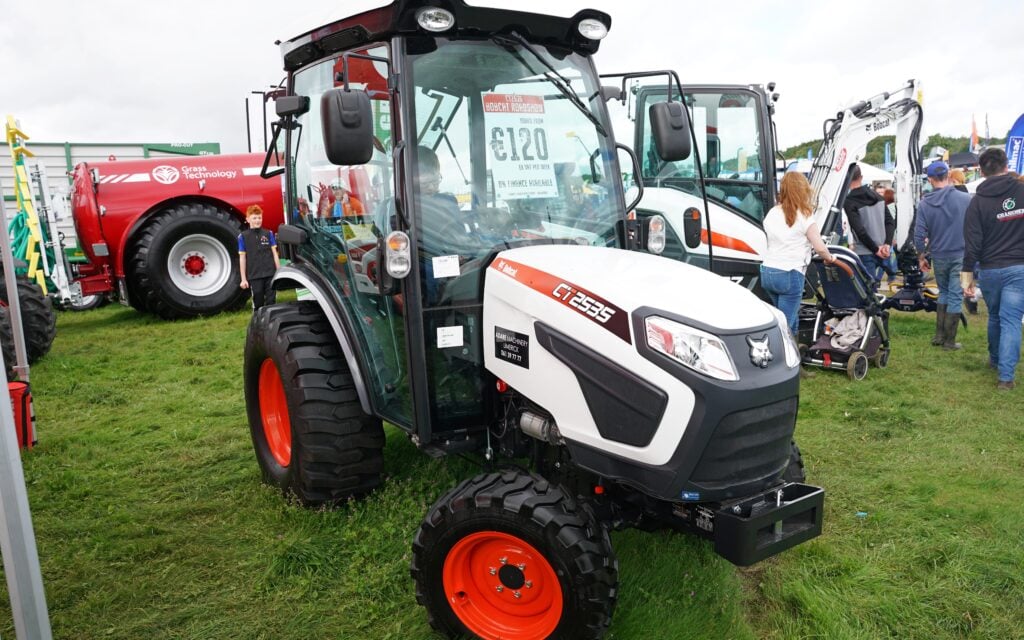 Bobcat has recently entered the compact tractor market and its machines are now beginning to appear in Ireland