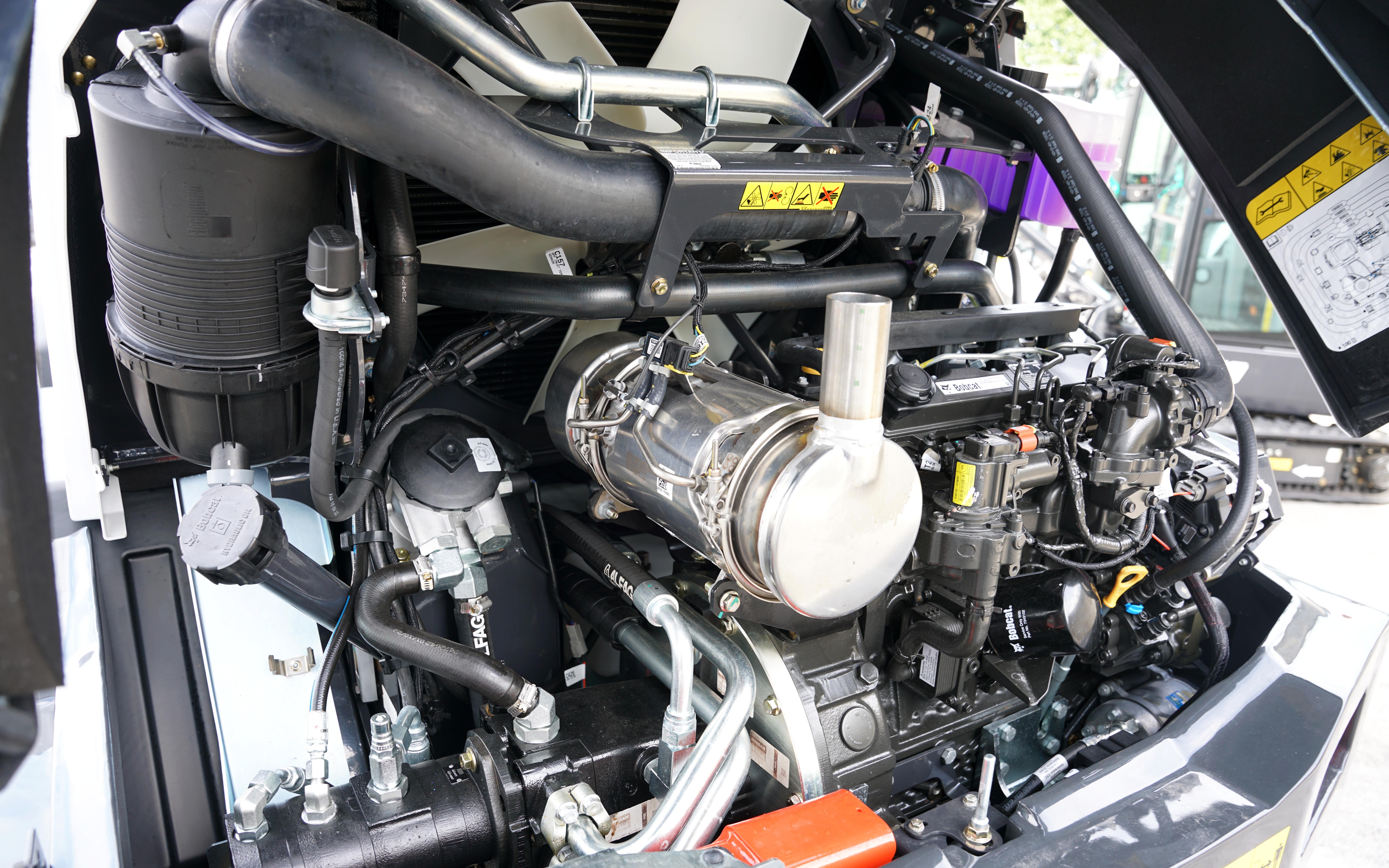 Bobcat branded engines are the result of the company's past tie in with Doosan