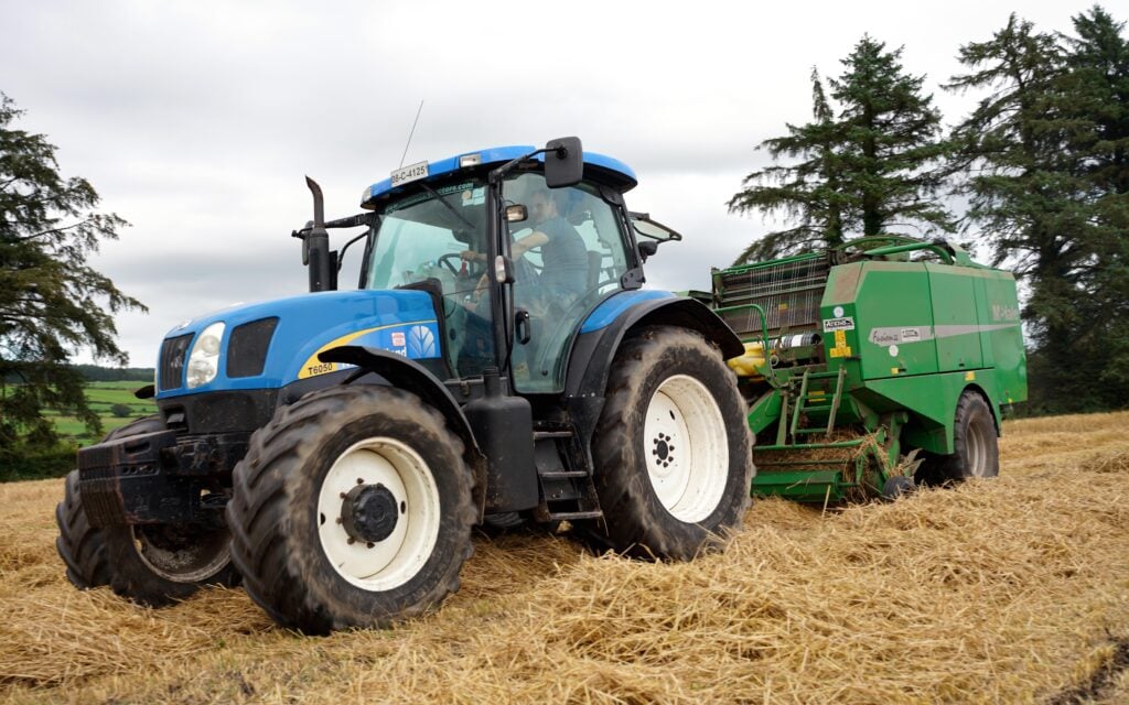 Also still earning its keep is this McHale Fusion 2 baler from 2005