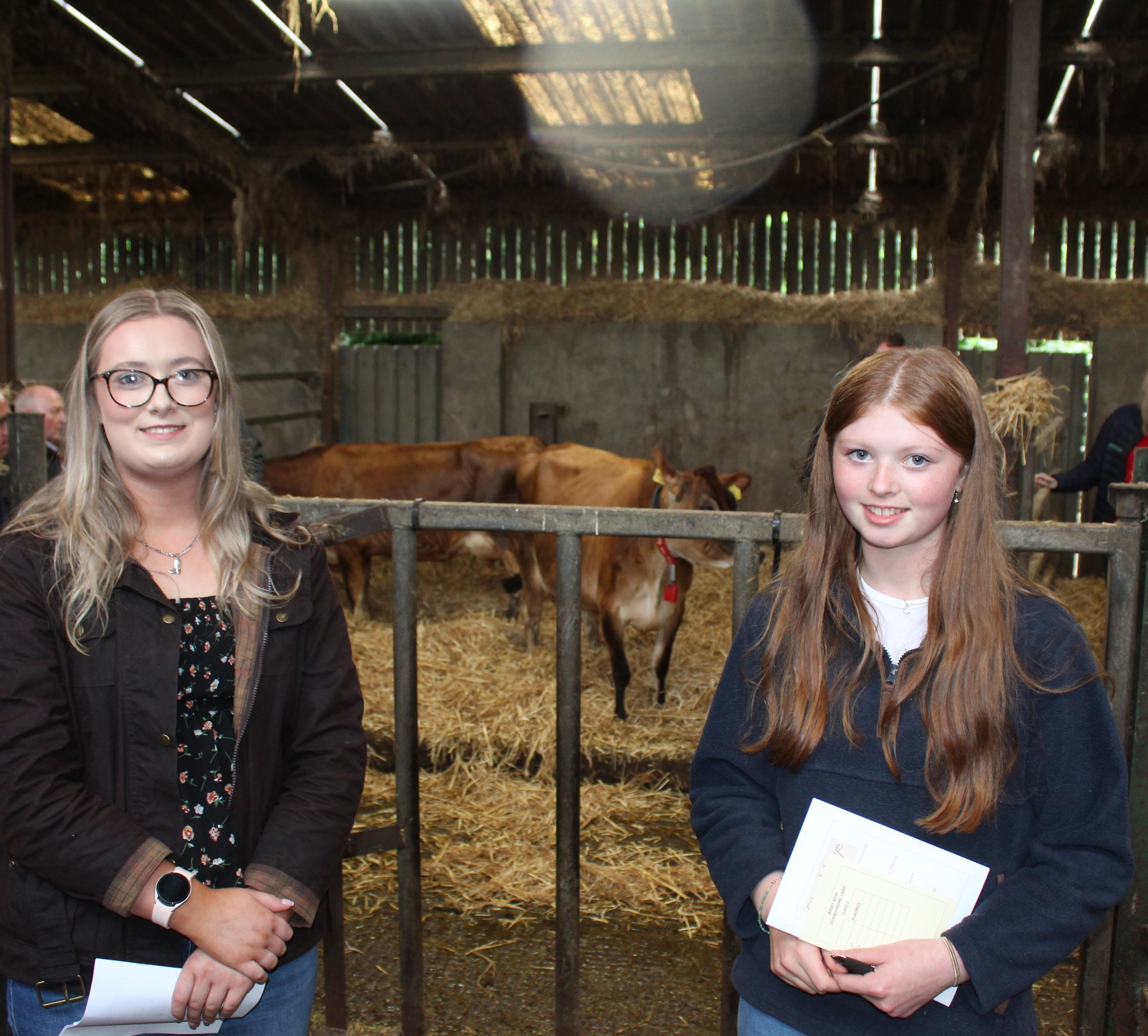 Enjoying their visit to Clandeboye Estate, sisters Chloe and Amy McNeely, from Magheramson in Co. Tyrone