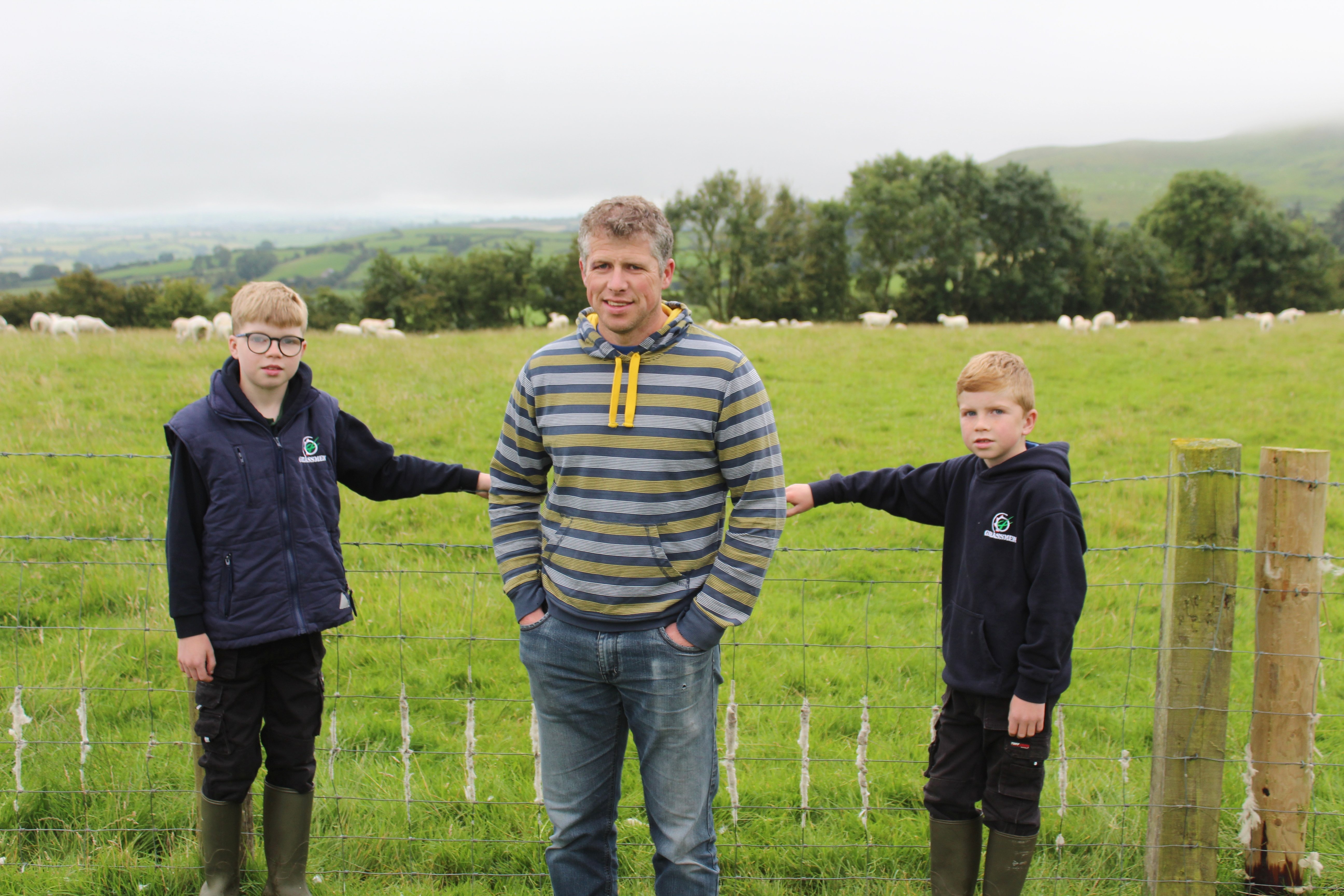 Thomas Fulton, from Maghera, attended the EasyCare open evening with his sons Harry (left) and Luke