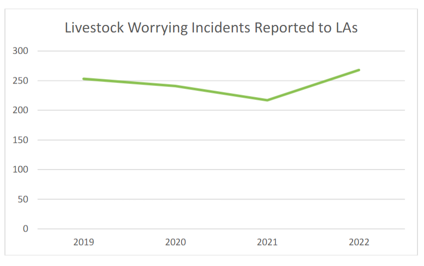 Image: Local Authority Control of Dogs Statistics Report 2022