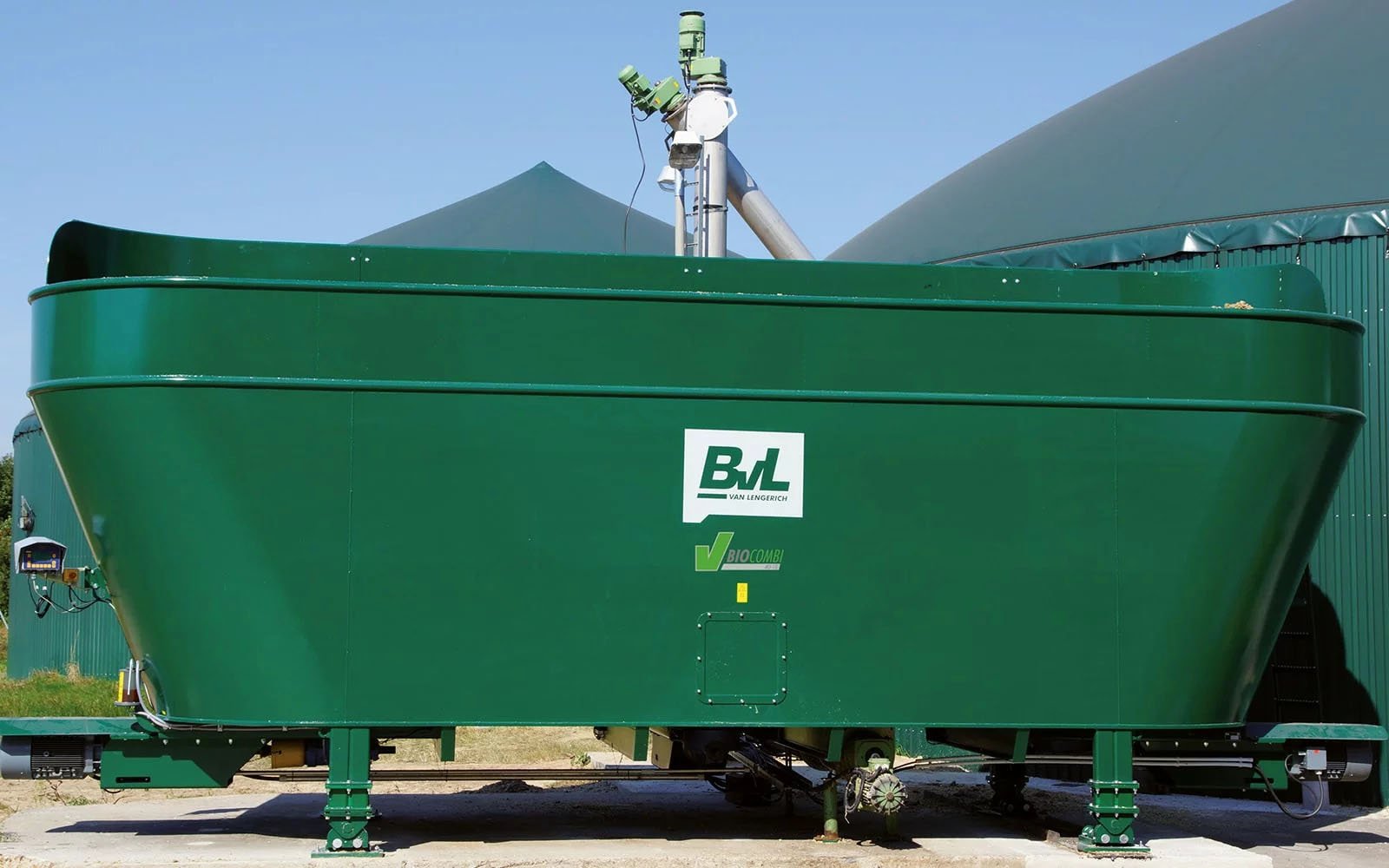 BvL is also active in the bio methane industry with mixers adapted for the introduction of solids into a digester