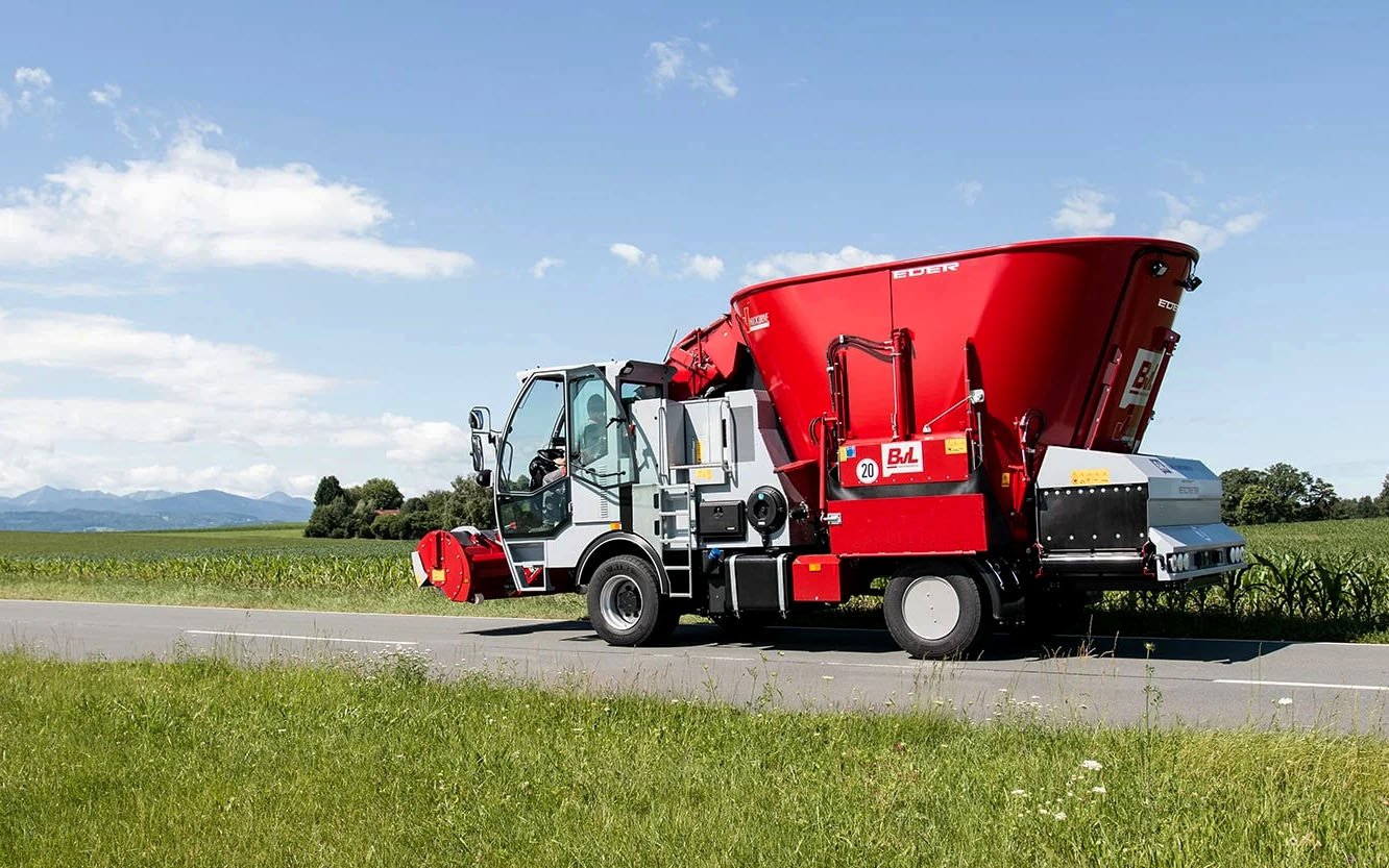 BvL also produces a range of self-propelled feeders