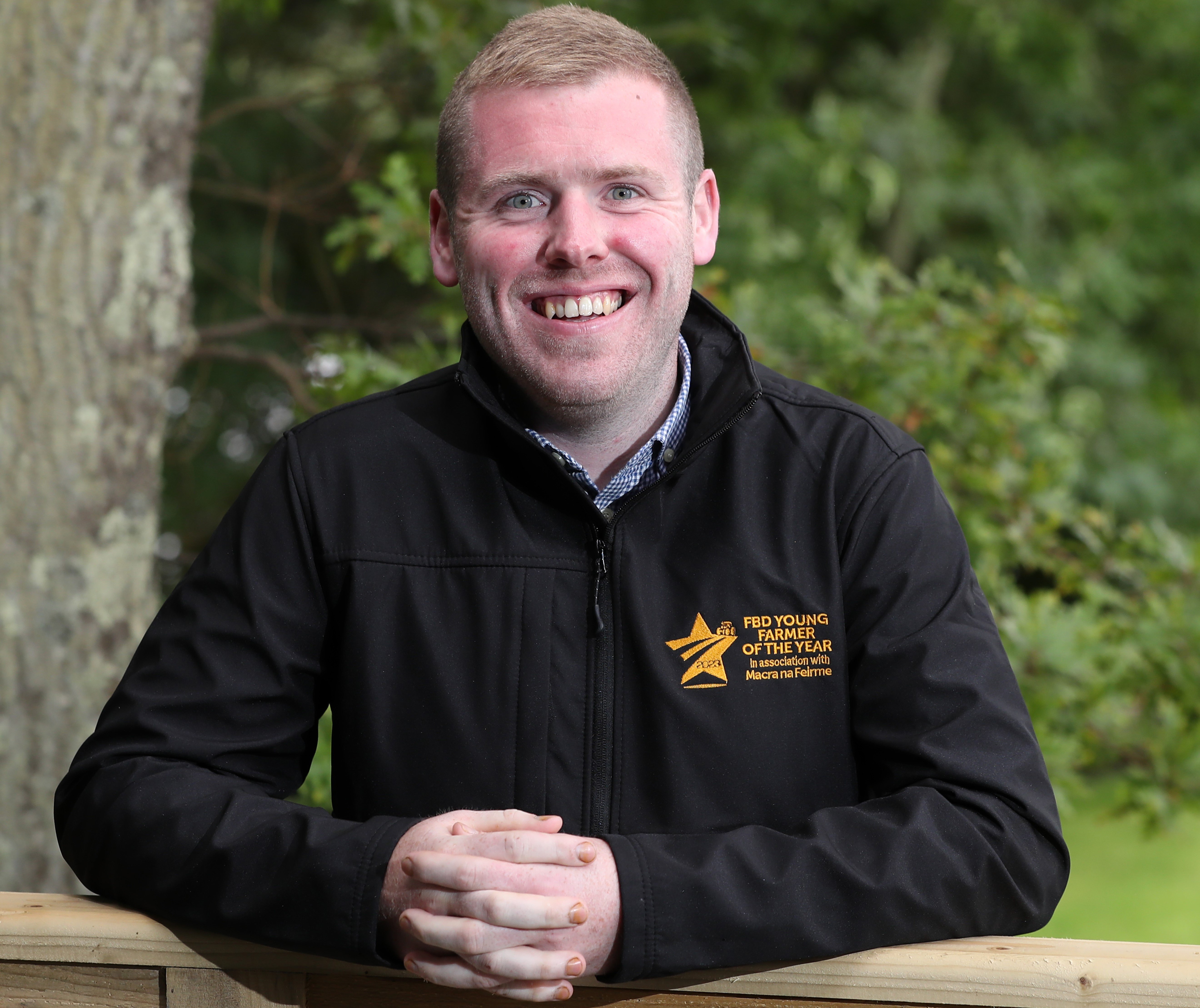 Dwayne Shiels has been named the 2023 FBD Young Farmer of the Year