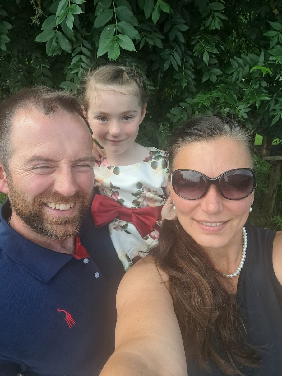 Patrick, Chloe Rose and Iveta