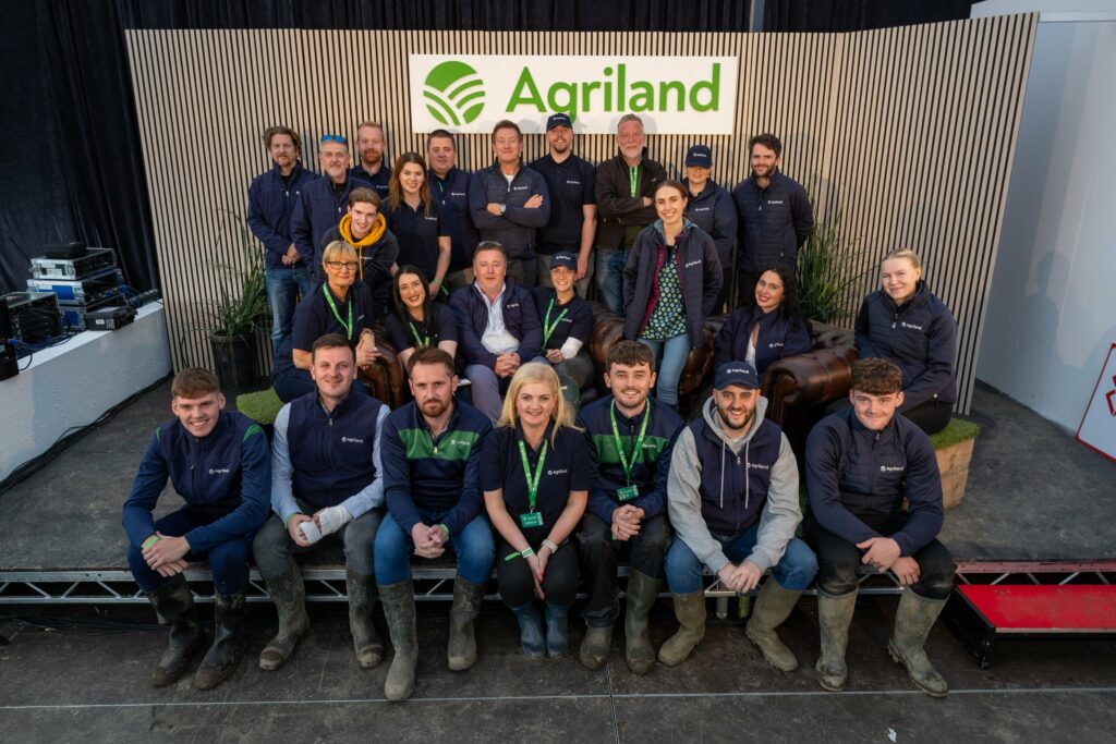 Some of the Agriland team at the National Ploughing Championships 2023