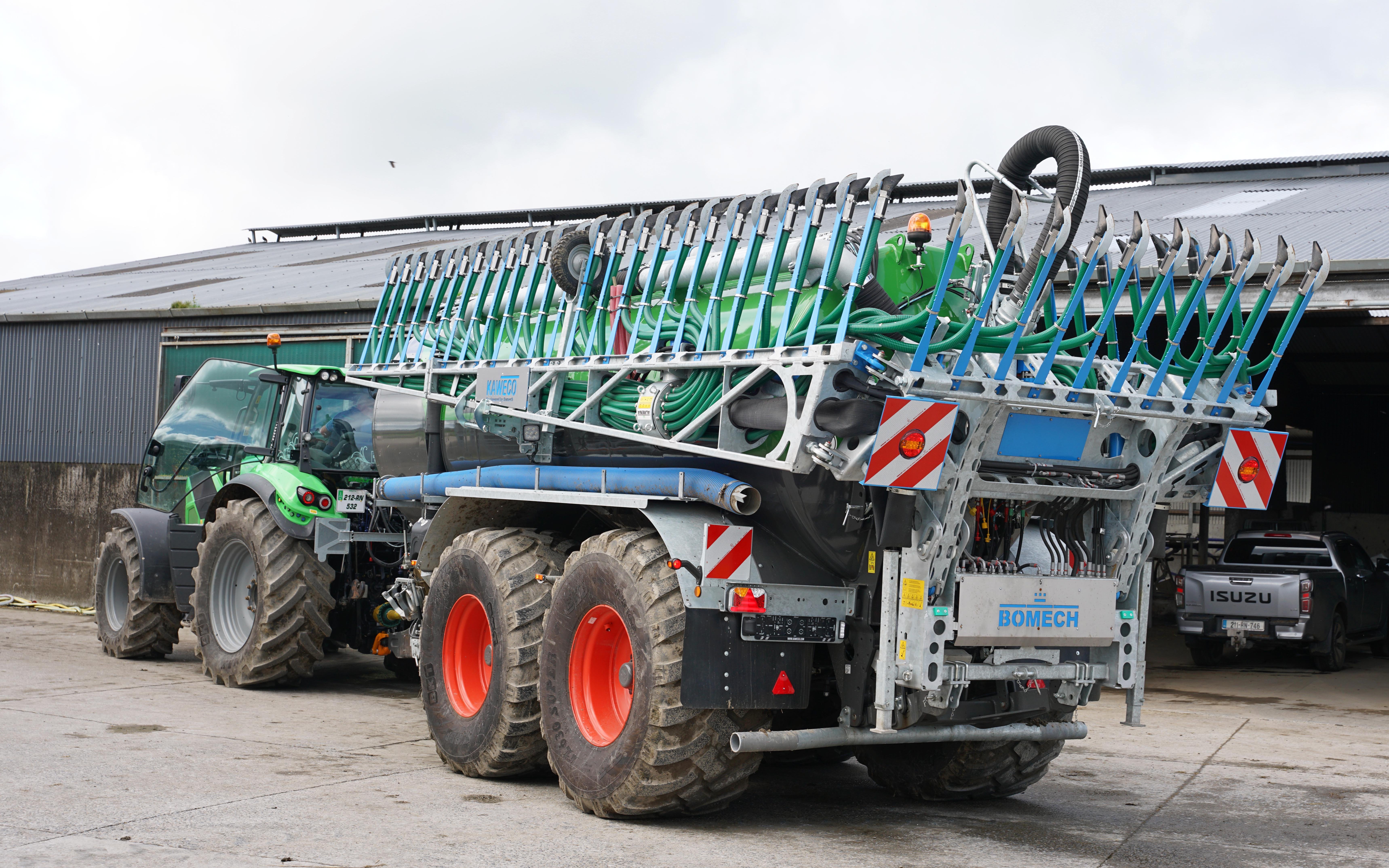 Kaweco slurry tankers are well engineered and are the fruit of a different philosophy to that of homegrown manufacturers