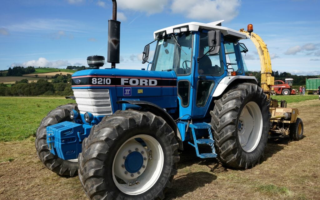 The Ford 8210 stayed in production for a total of nine years