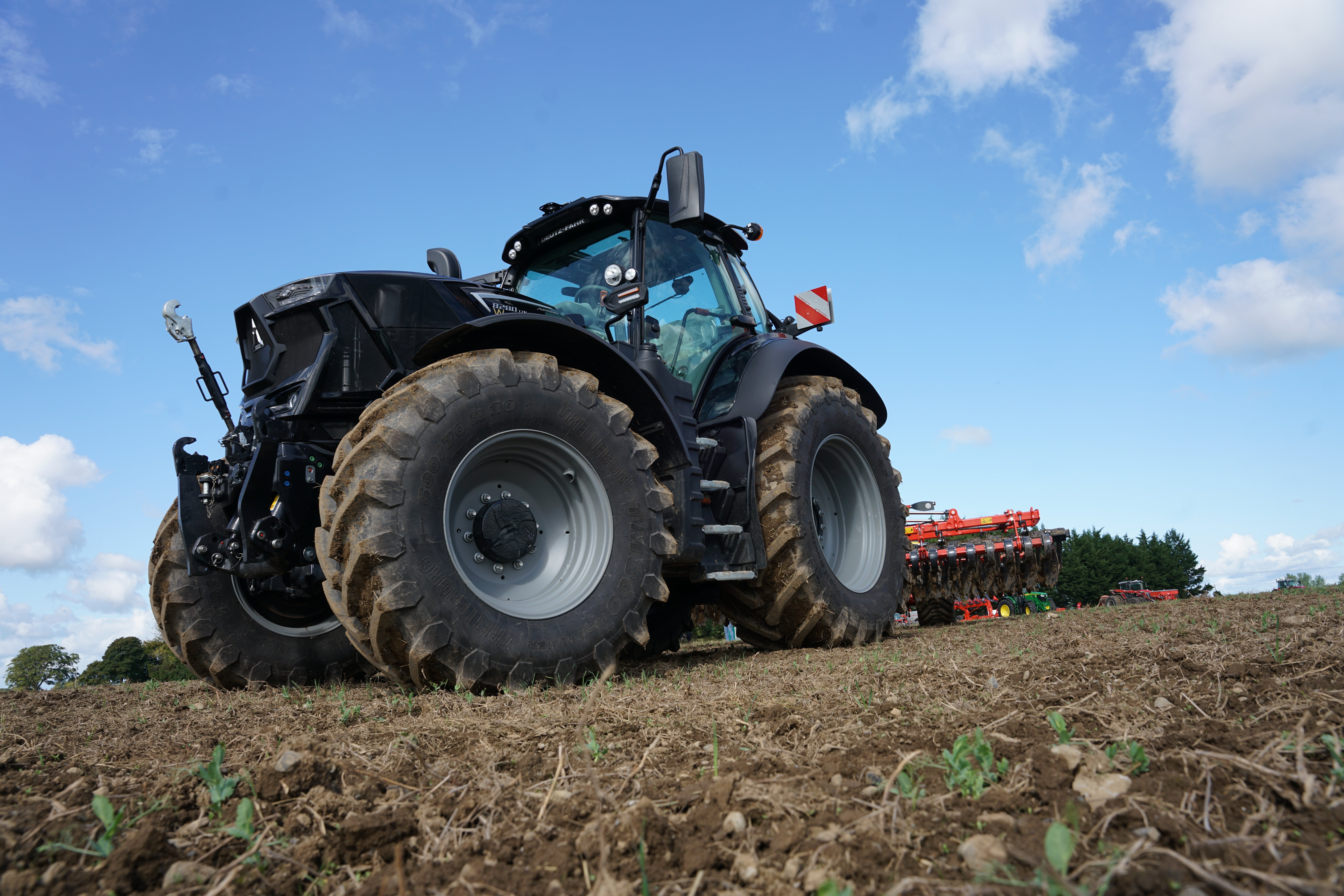 As tractors have gotten bigger, implements have grown in width to utilise the power available