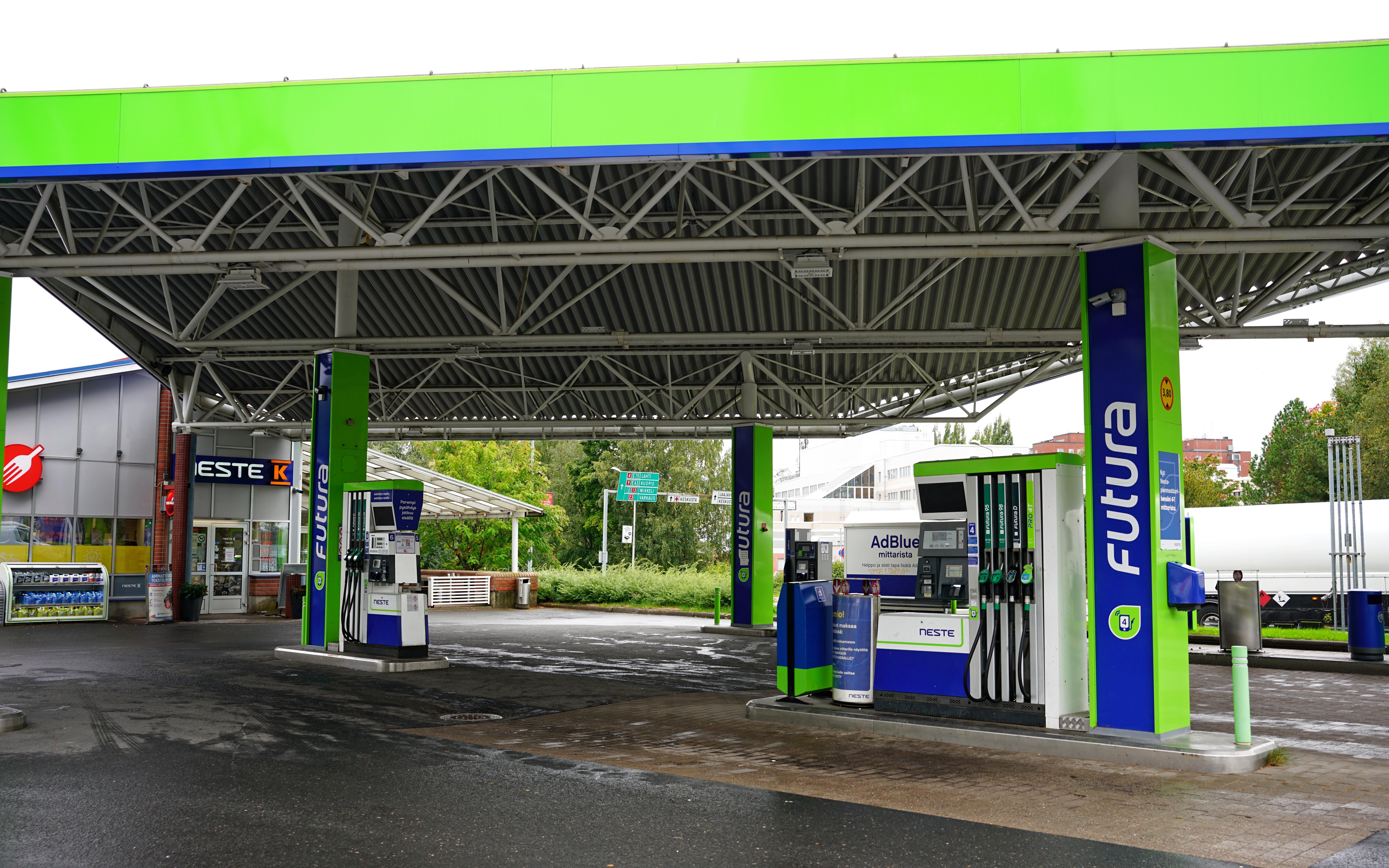 Neste already provides 20% of Finland's diesel in the form of hydrogenated vegetable oil (HVO)