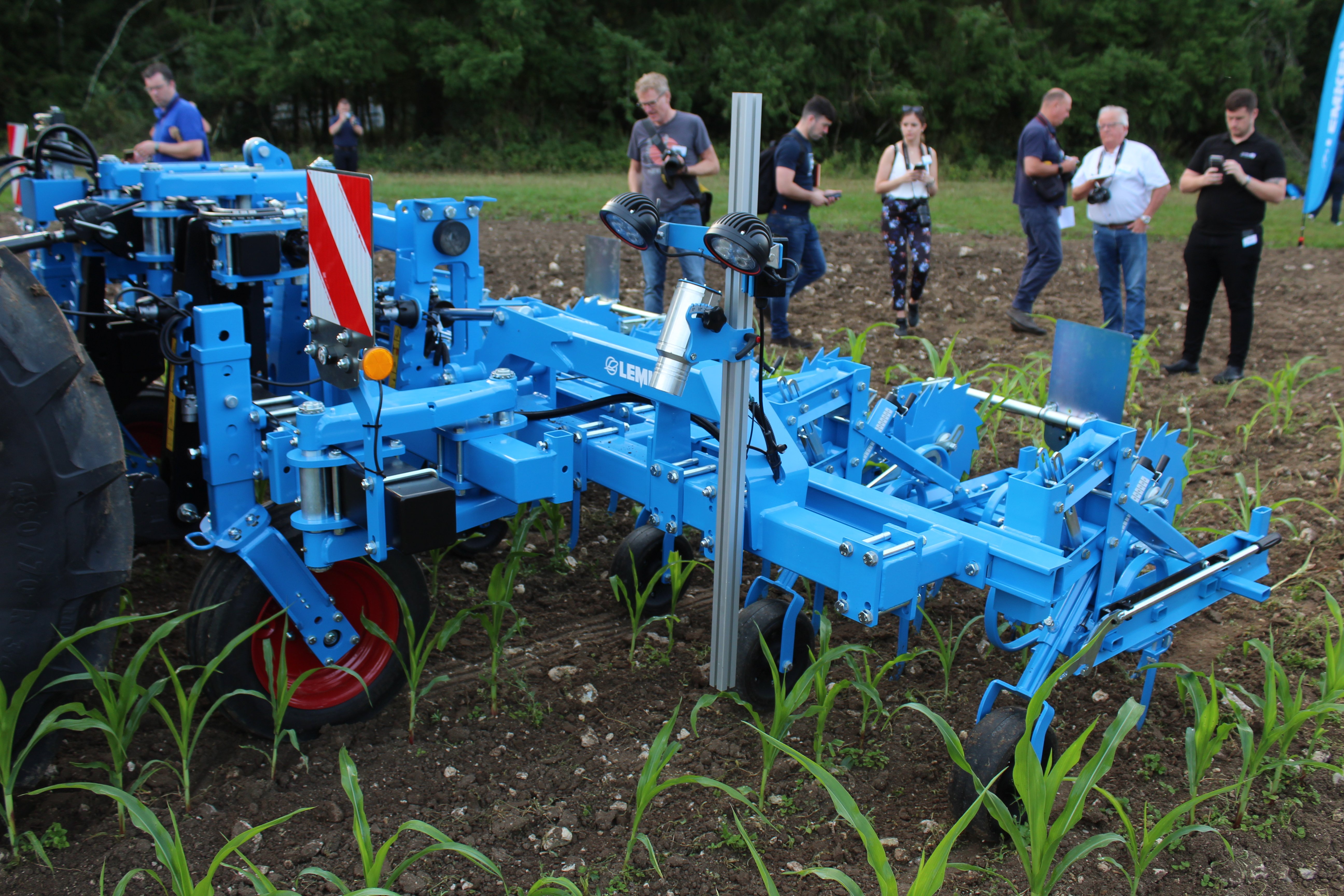Many Lemken machinery lines already feature sophisticated camera systems