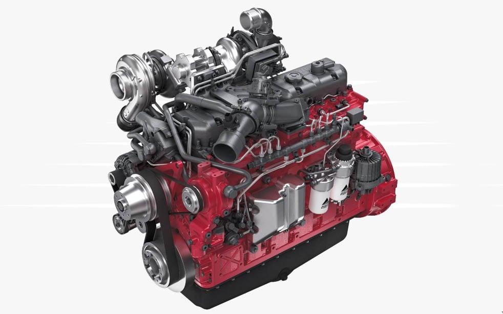 The new version of the 8.4L engines is said to be 3% more fuel efficient than the outgoing unit