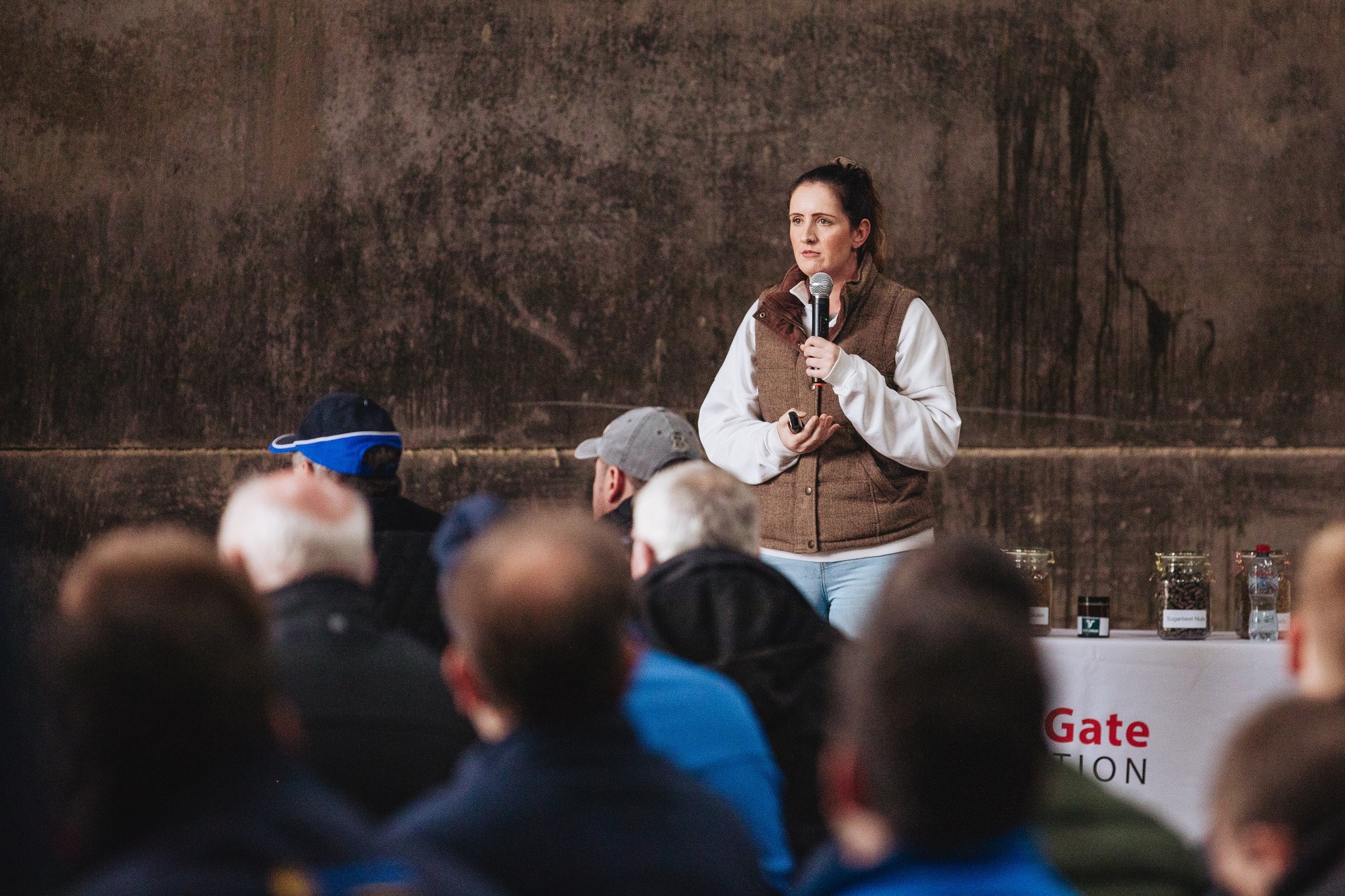 Jennifer Howse, a PhD student from the Royal Agricultural University