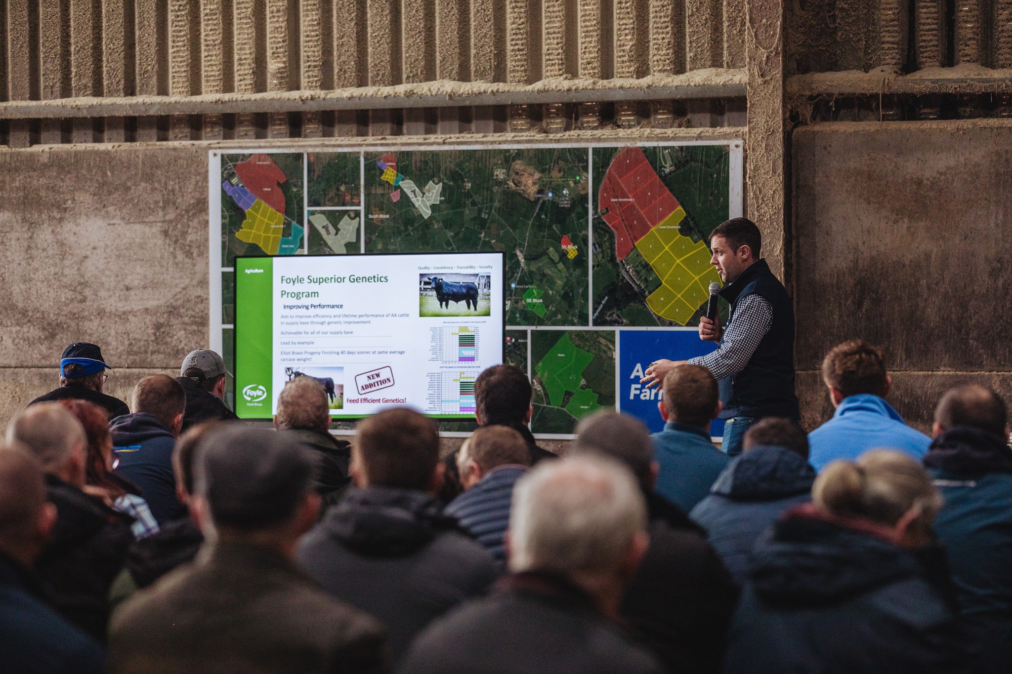 Andrew Clarke, lead farm liaison at Foyle Food Group. Source: Foyle Food Group