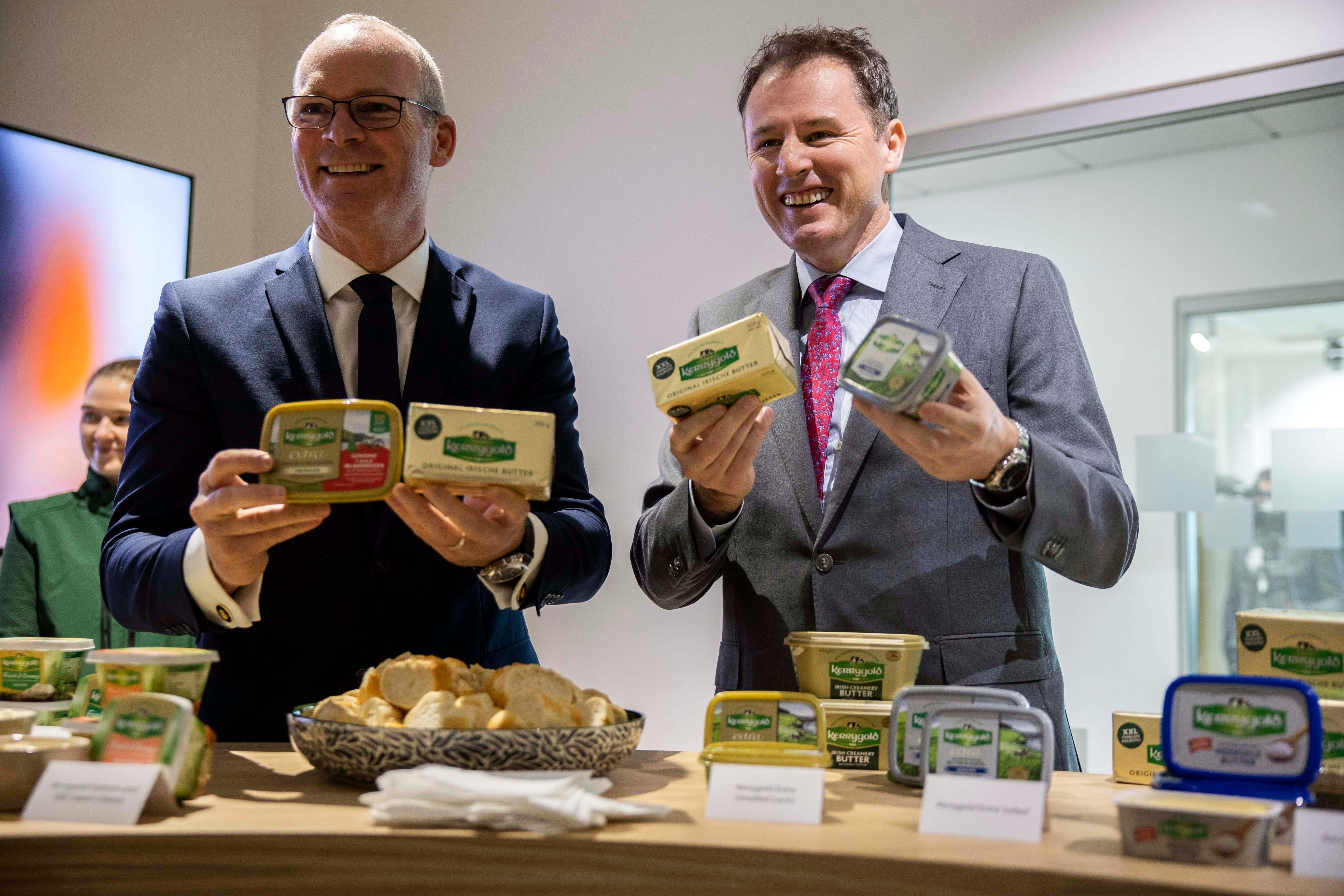 Minister for Enterprise, Trade and Employment Simon Coveney and Minister for Agriculture, Food and the Marine Charlie McConalogue
Source: Clare Keogh
