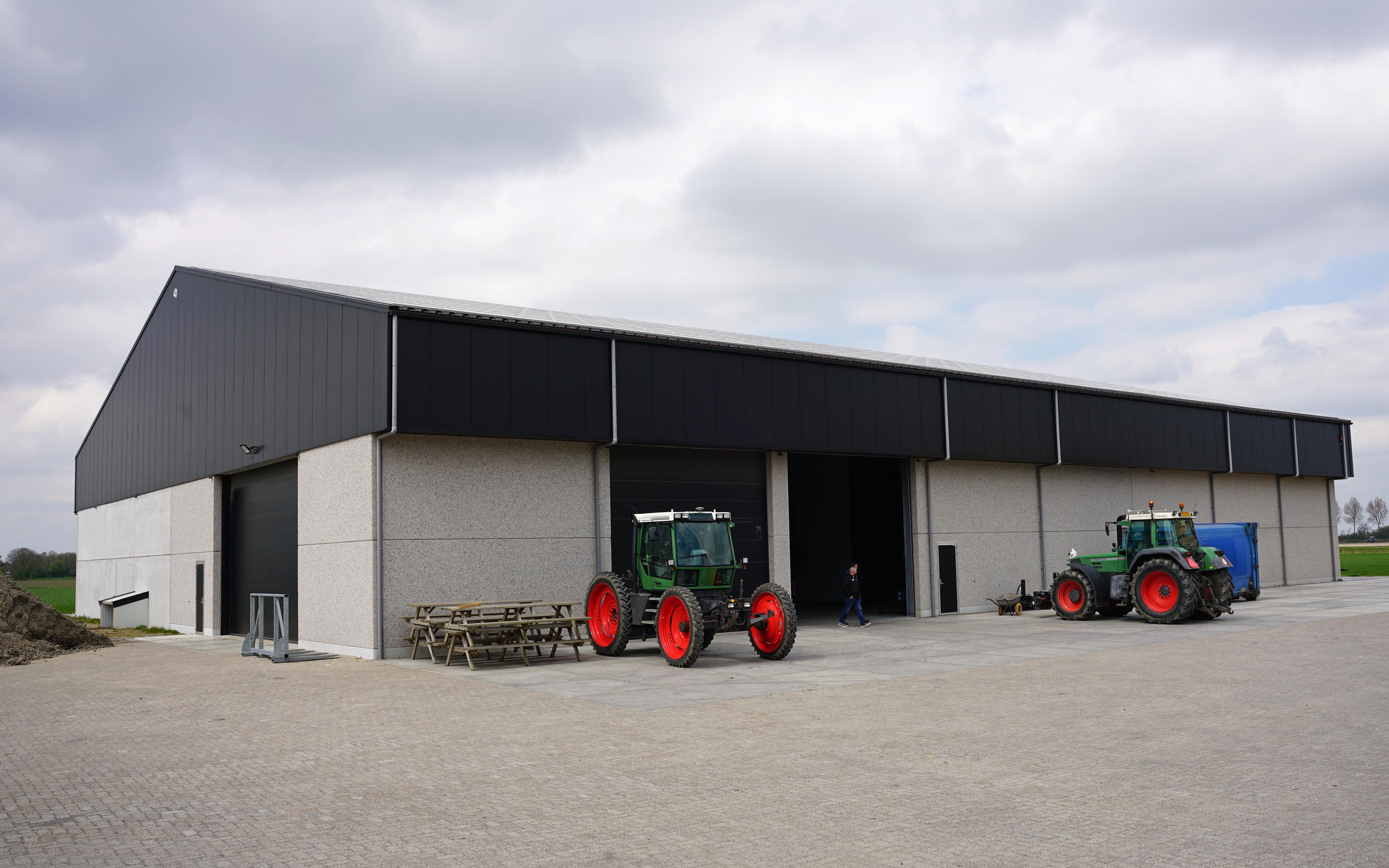 Organic farming is big business in The Netherlands with a large investment in crop storage facilities