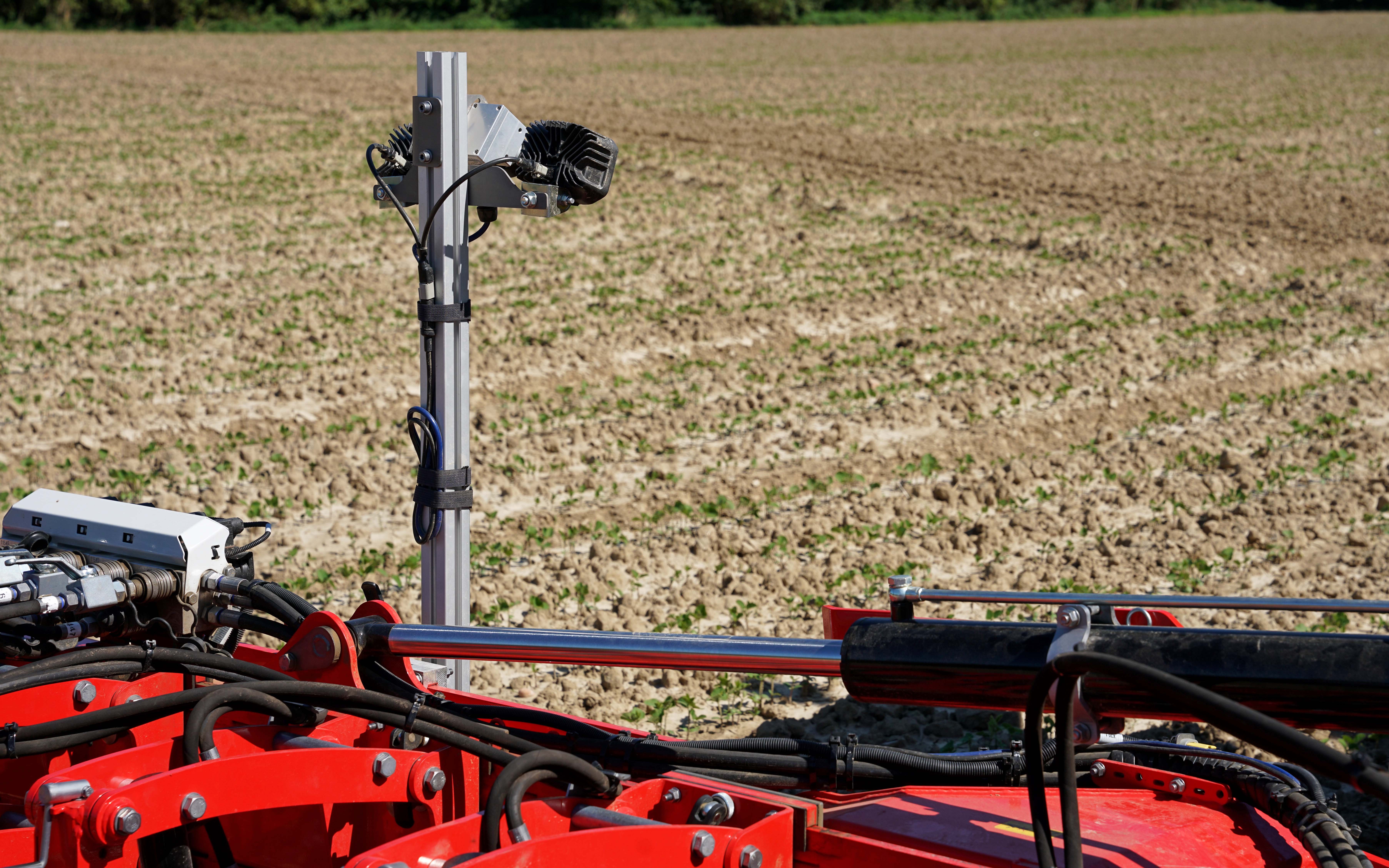 The current answer to precise navigation of implements is to rely on row identification software. Fitting GNSS may do away with the need for this solution