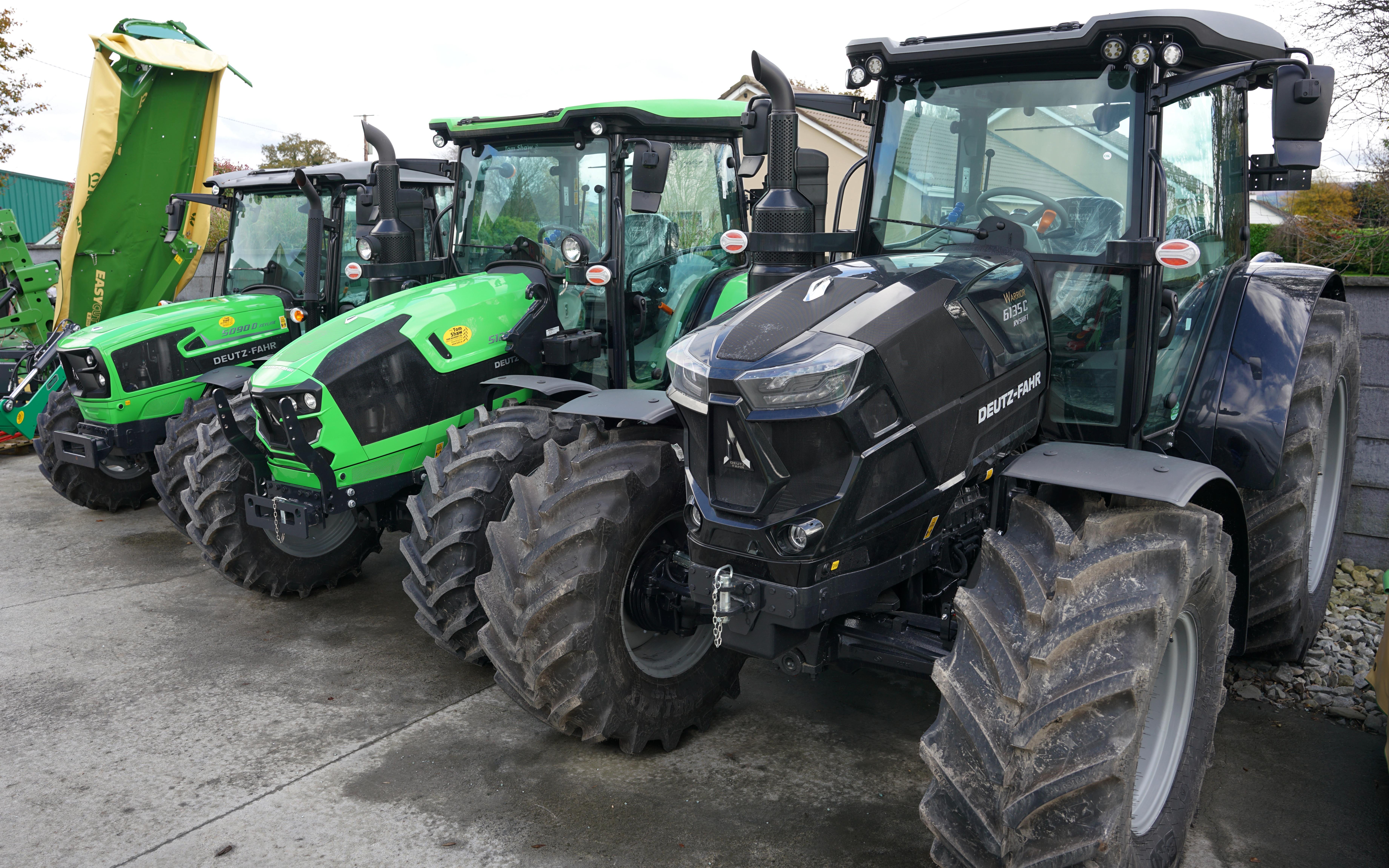 Tractors will always be required for production, whatever the farm system