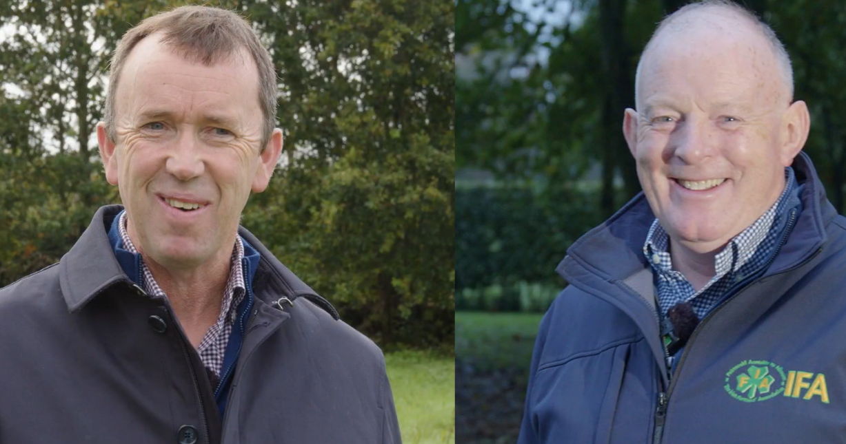 IFA presidential candidates (L) Martin Stapleton and Francie Gorman