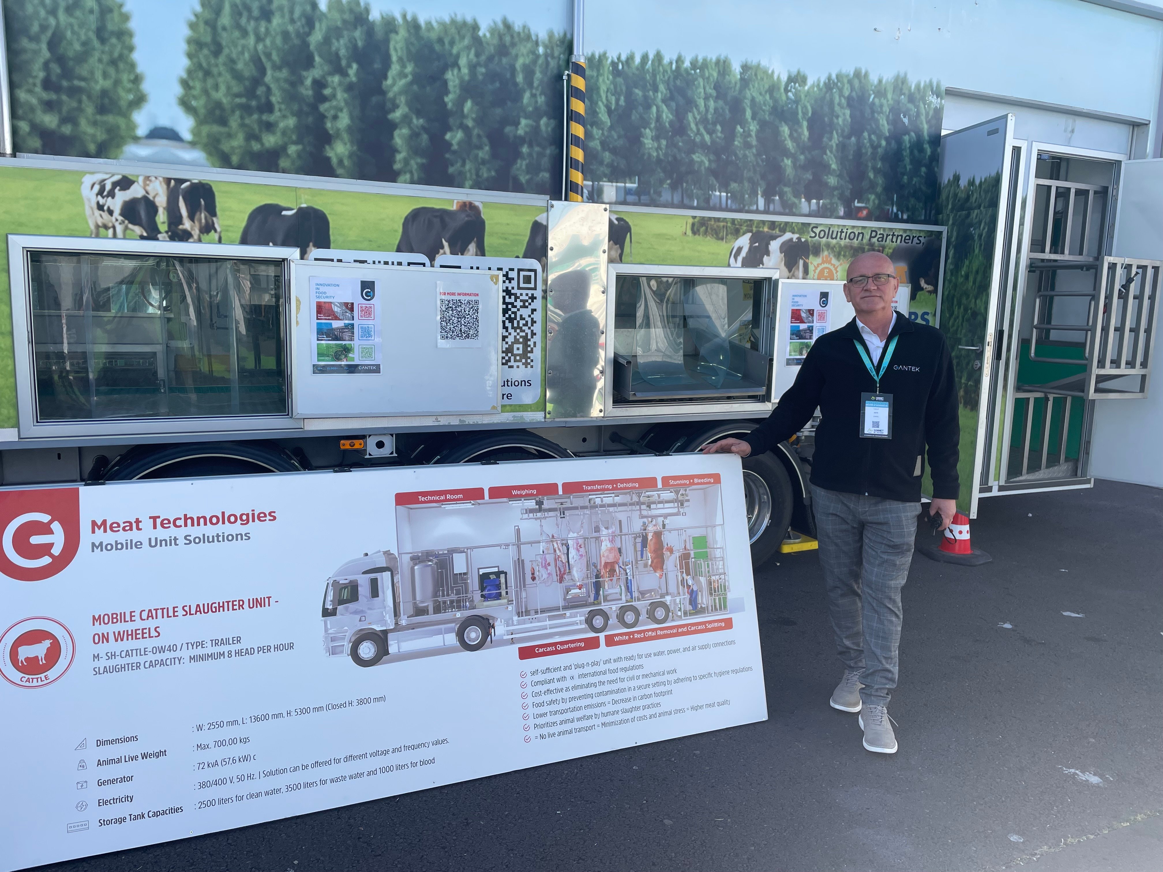 Service and installation manager at Cantek red meat technologies Yakup Kaya