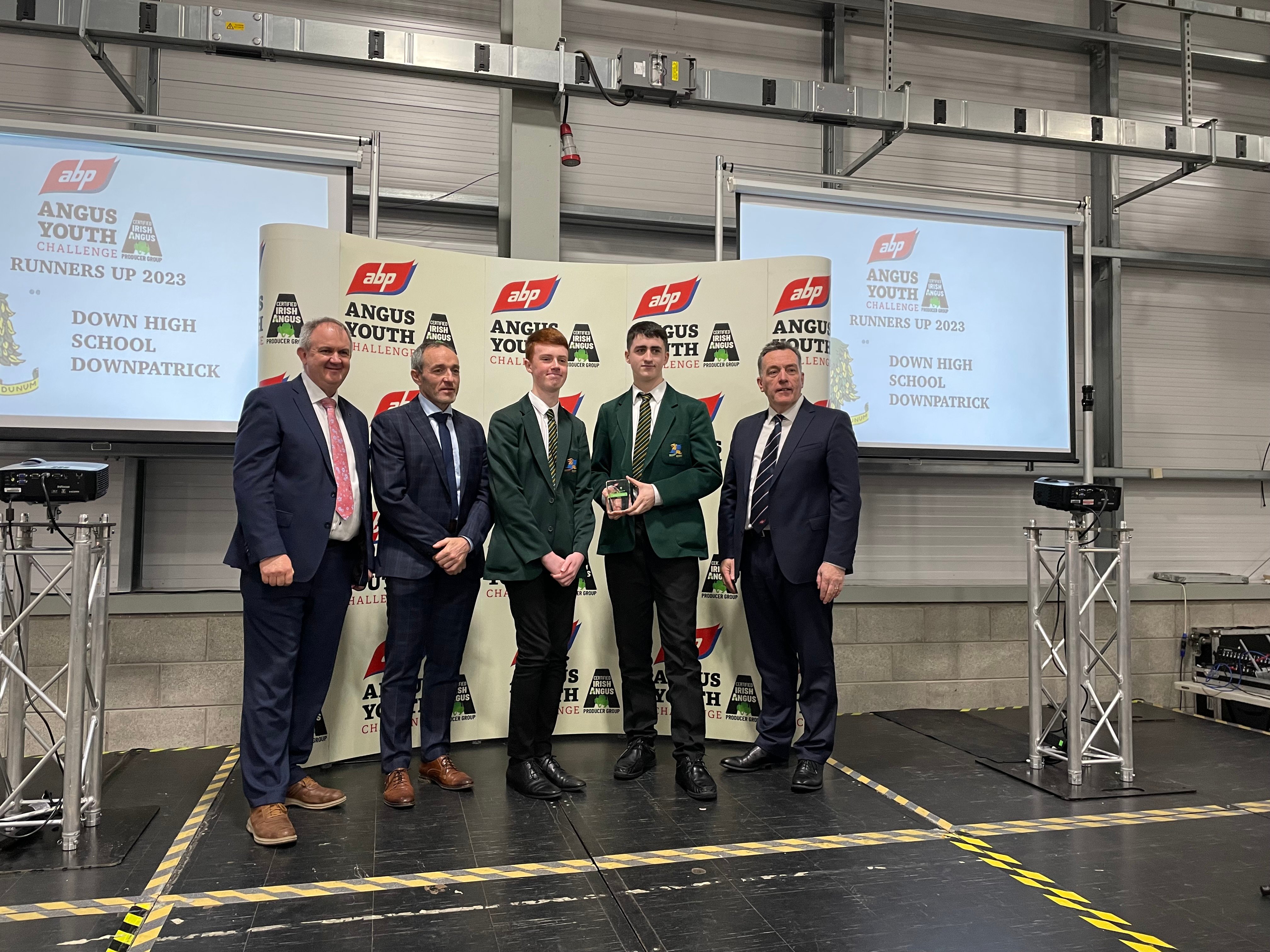This year’s runners-up were Down High School, Downpatrick