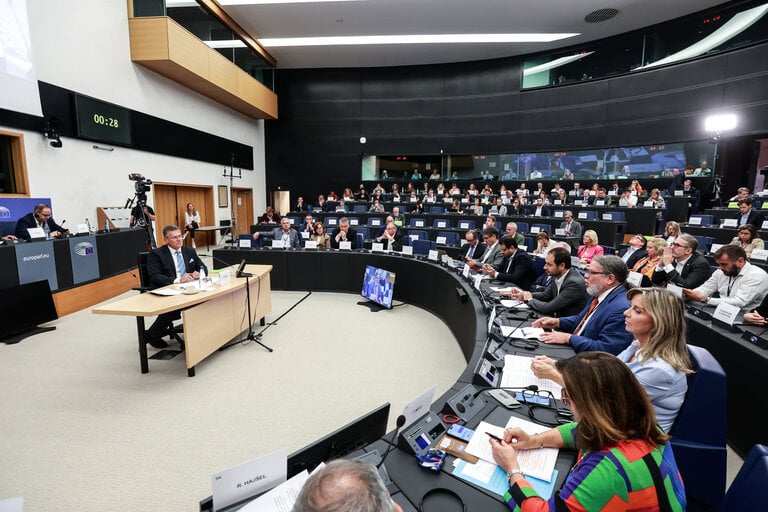 Hearing of Maros Sefcovic, executive vice-president of the European Commission in charge of the European Green Deal Source: European Union