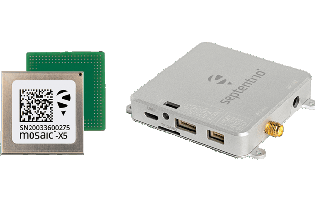 At the heart of many GNSS installations lies a Septentrio module that actually performs the computing required to establish a tractor's position