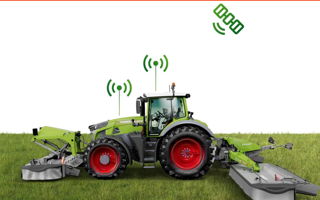 Fendt has developed a method of altering the conditioning effect across a field based on satellite or yield data