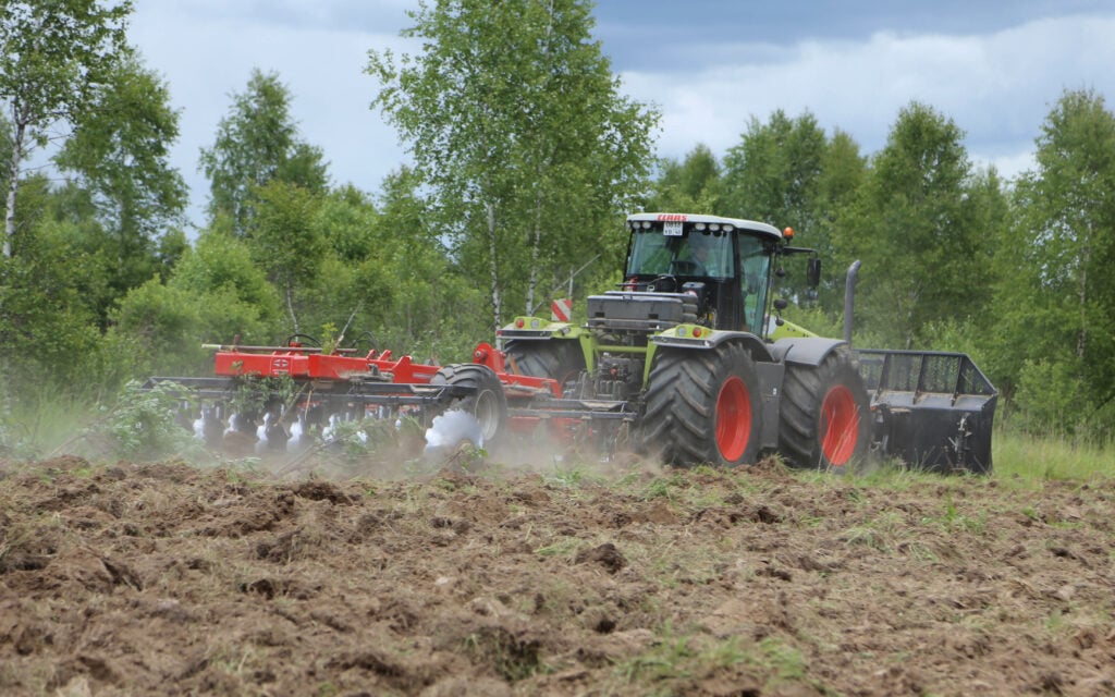 Disc harrows is one area where the companies already compete