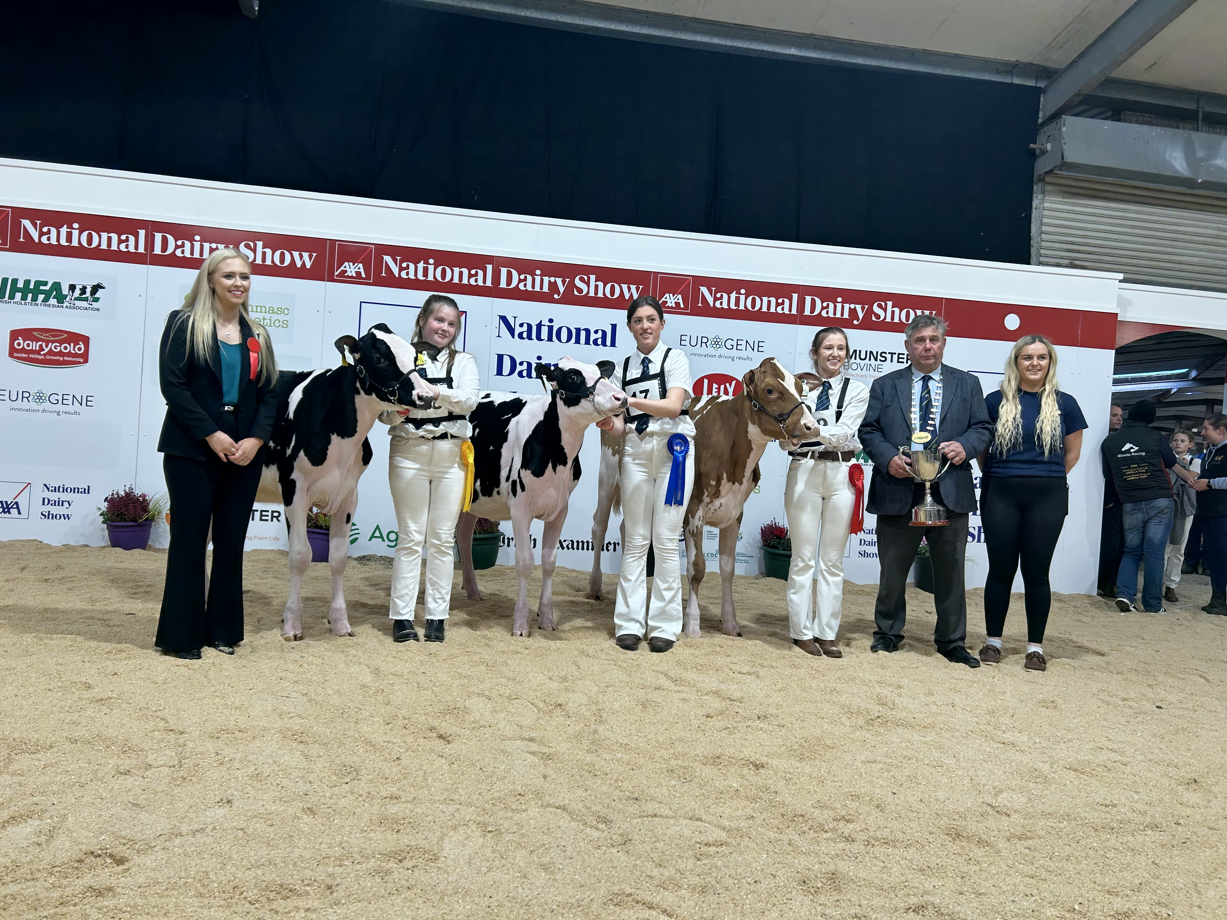 Judge Alison Lawrie, Aimee O'Donovan, Sarah Shannon, Sarah Williamson, Richard Hamilton IHFA President, Sinead O'Sullivan