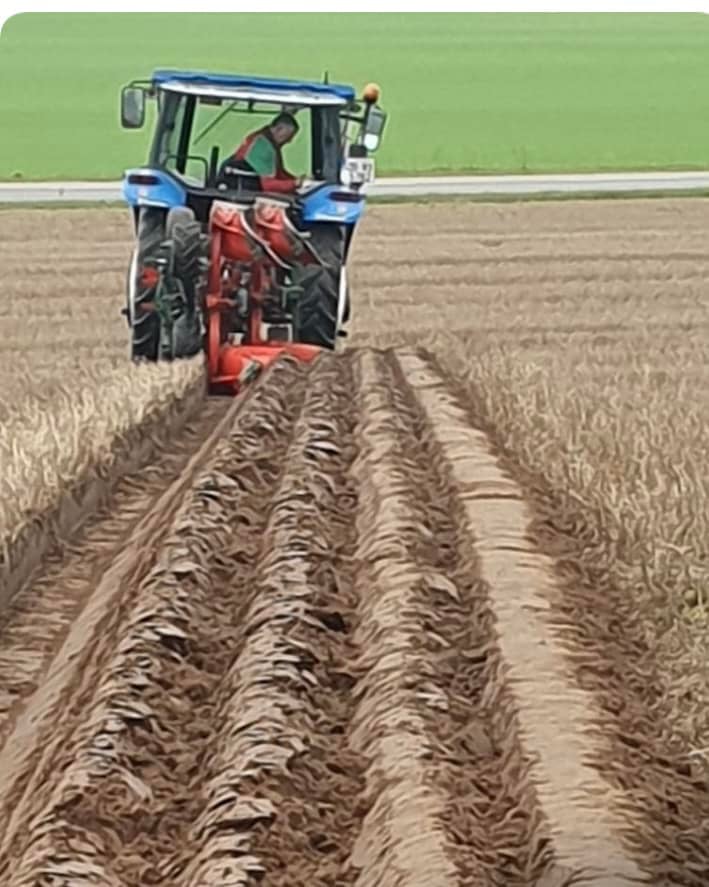 John Whelan practising in Latvia Source: National Ploughing Championships