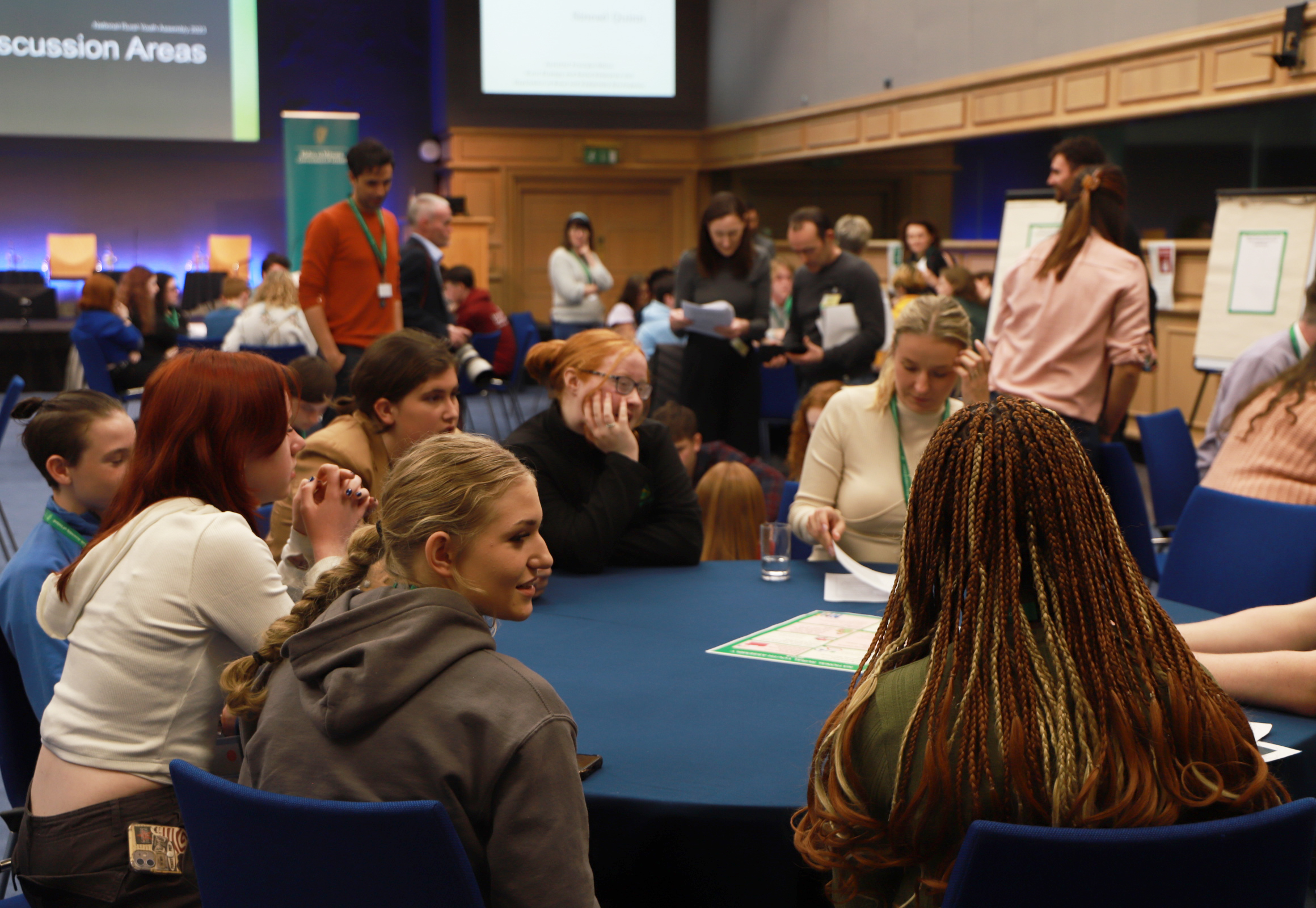 National Rural Youth Assembly, Dublin Castle. Image source: DRCD X (formerly Twitter)