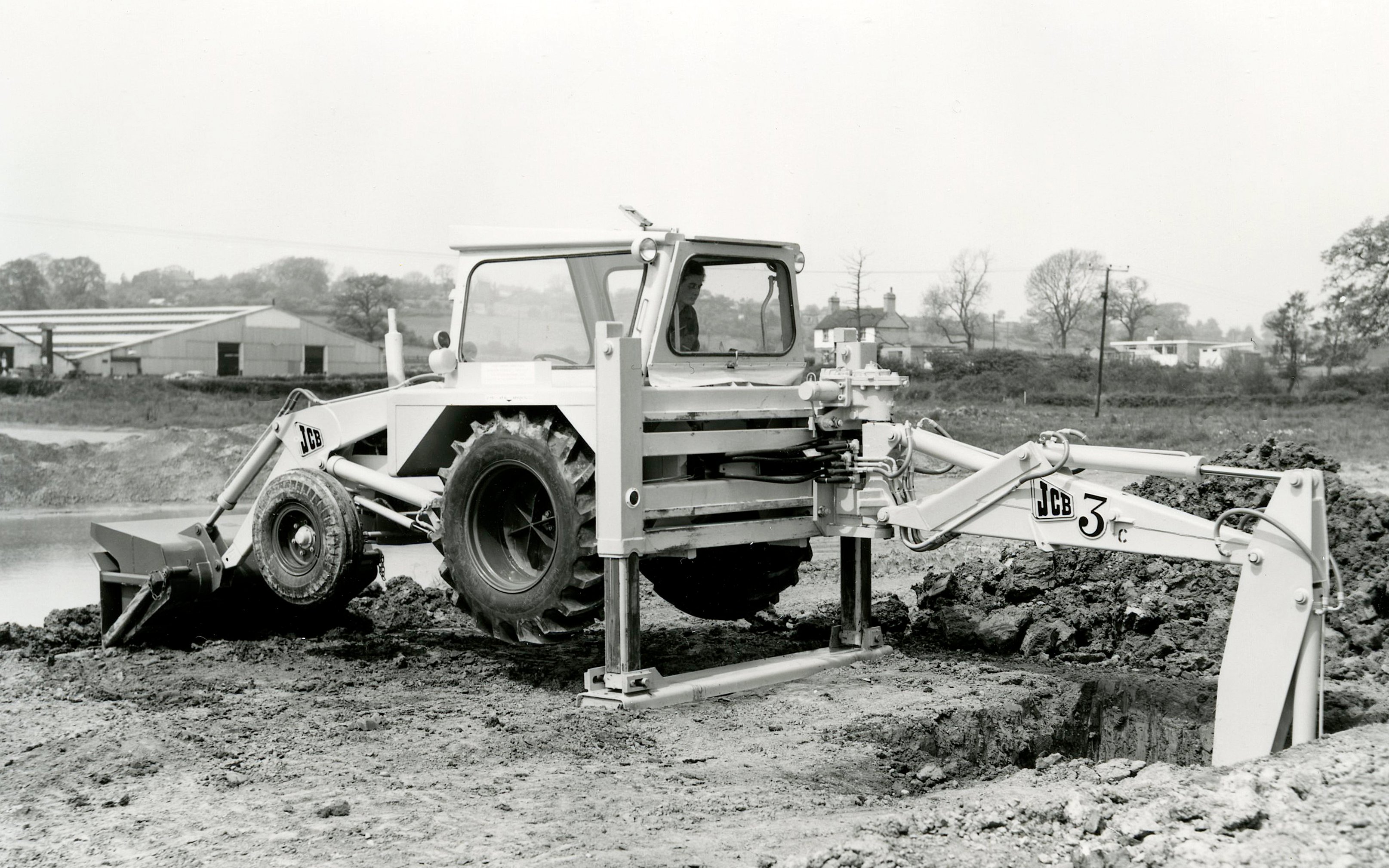 The JCB 3C put the company firmly on the map and made a terrific impact on the construction industry