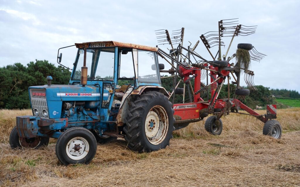 Classic tractors need not be confined to tractor runs, many can still be found working on smaller farms