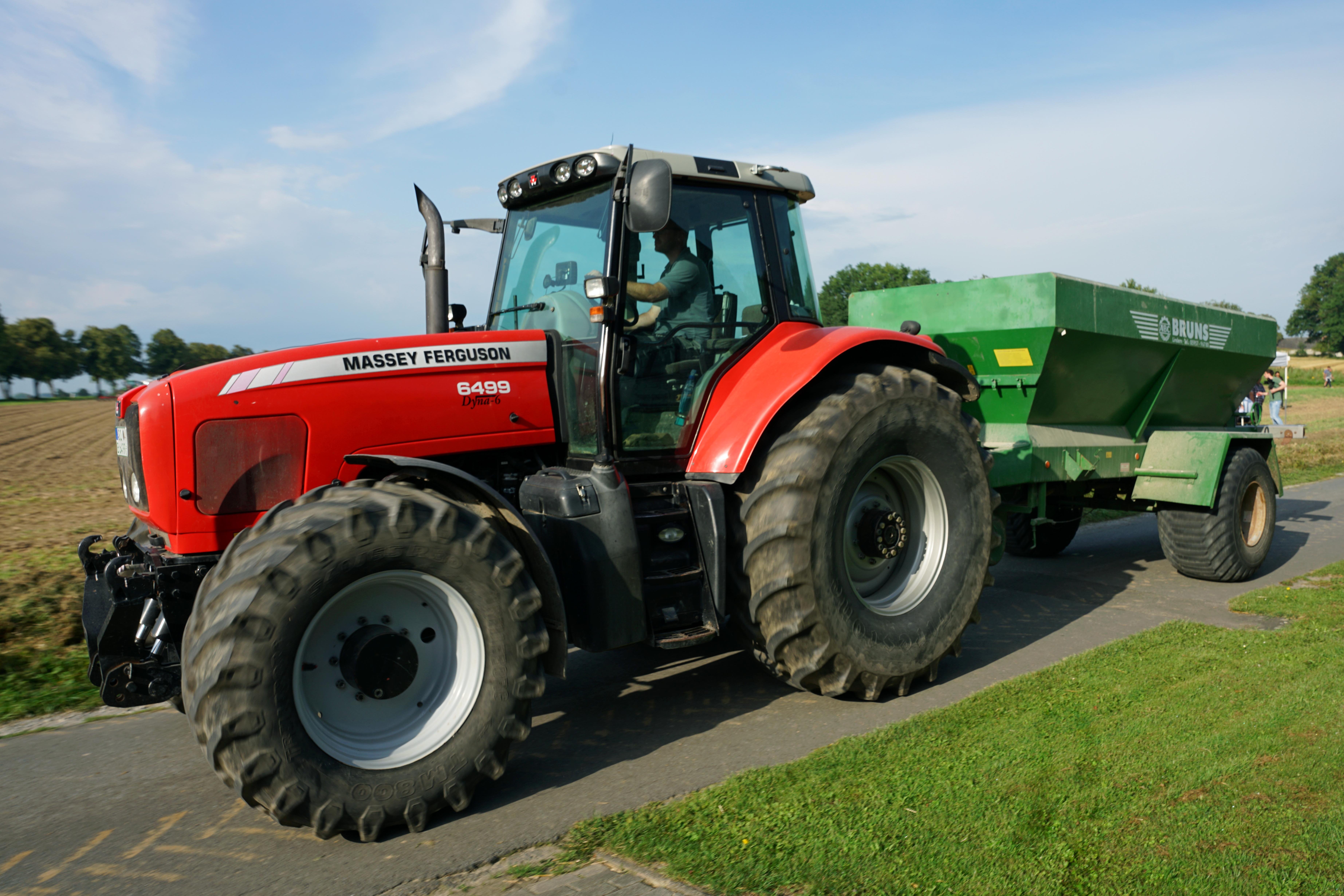 Road transport places a different set of demands upon tyres and increasing the inflation pressure is crucial