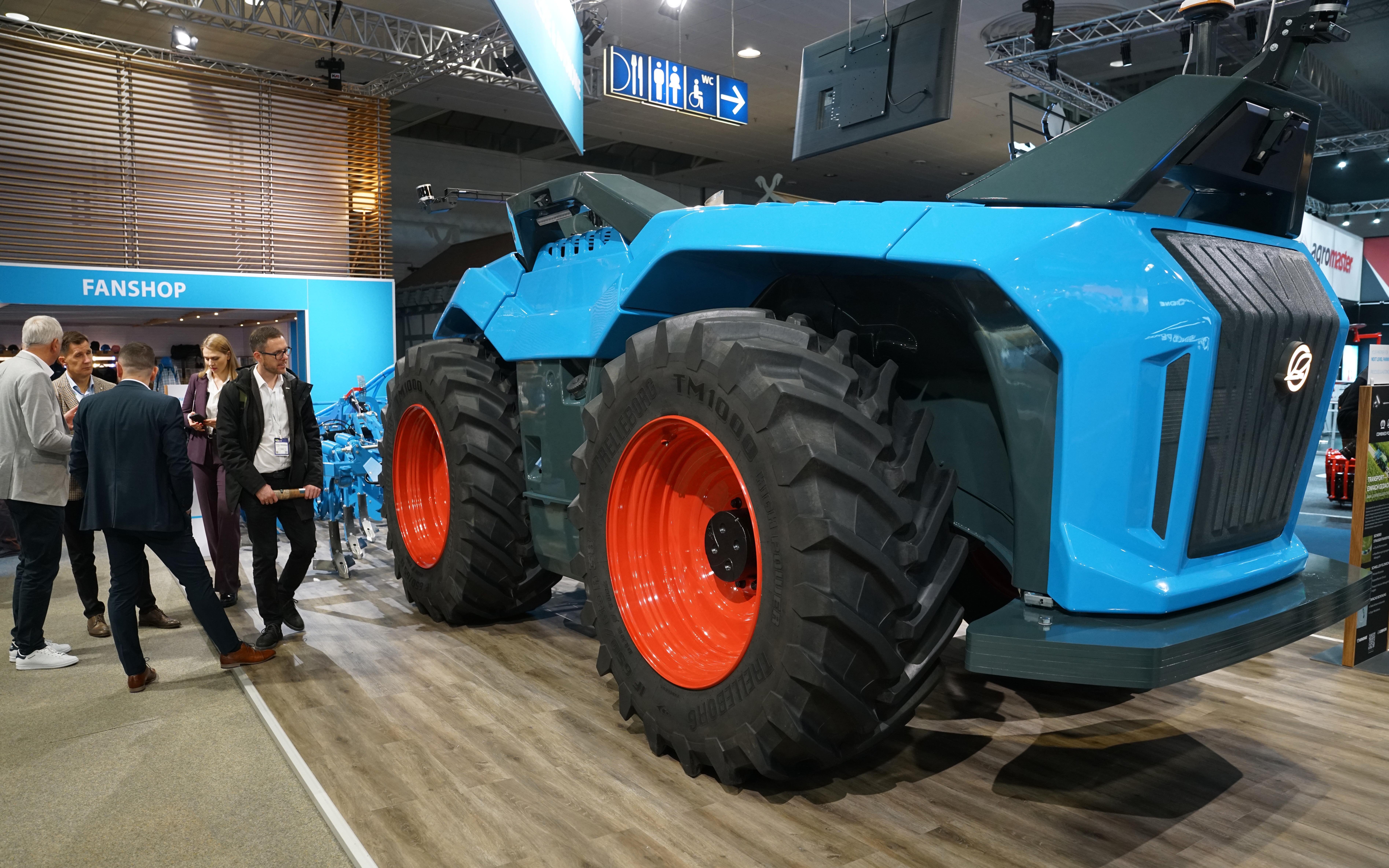 The Combined Powers project is a joint venture between Lemken and Krone to produce a field scale autonomous tractor